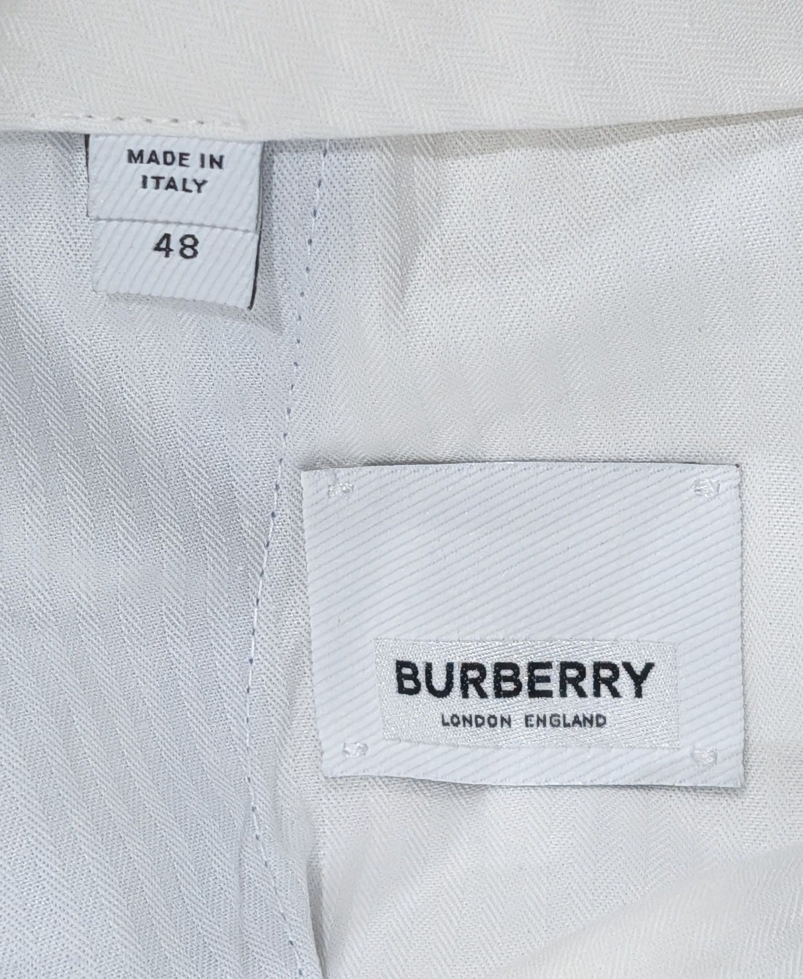 Burberry Burberry Tailored Wool Trousers Pants Vivid Blue 48 US 32 Size US 32 / EU 48 - 7 Thumbnail