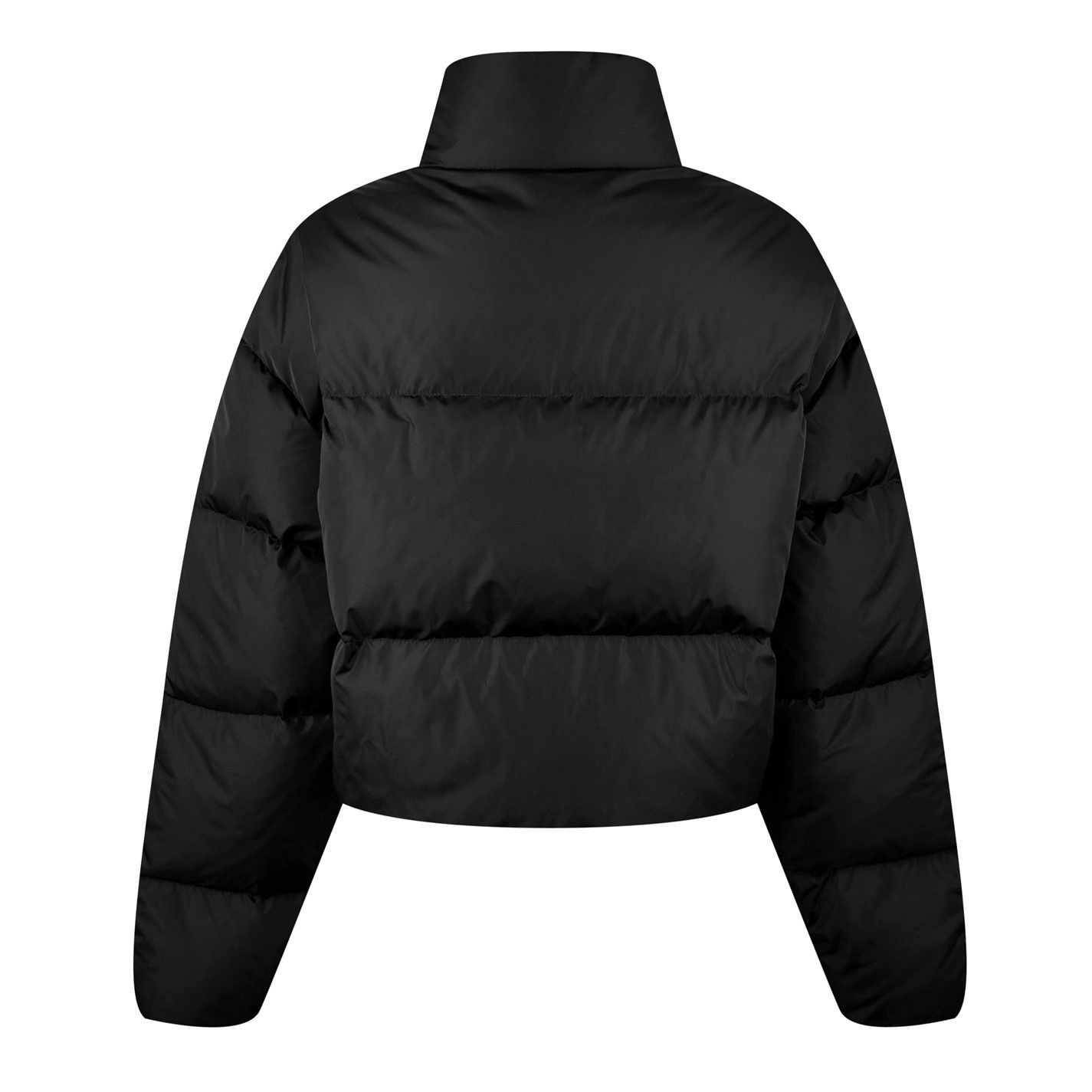 Palm Angels o1g2r1mq0325 Cropped Track Padded jacket in Black & White Size M / US 6-8 / IT 42-44 - 2 Thumbnail