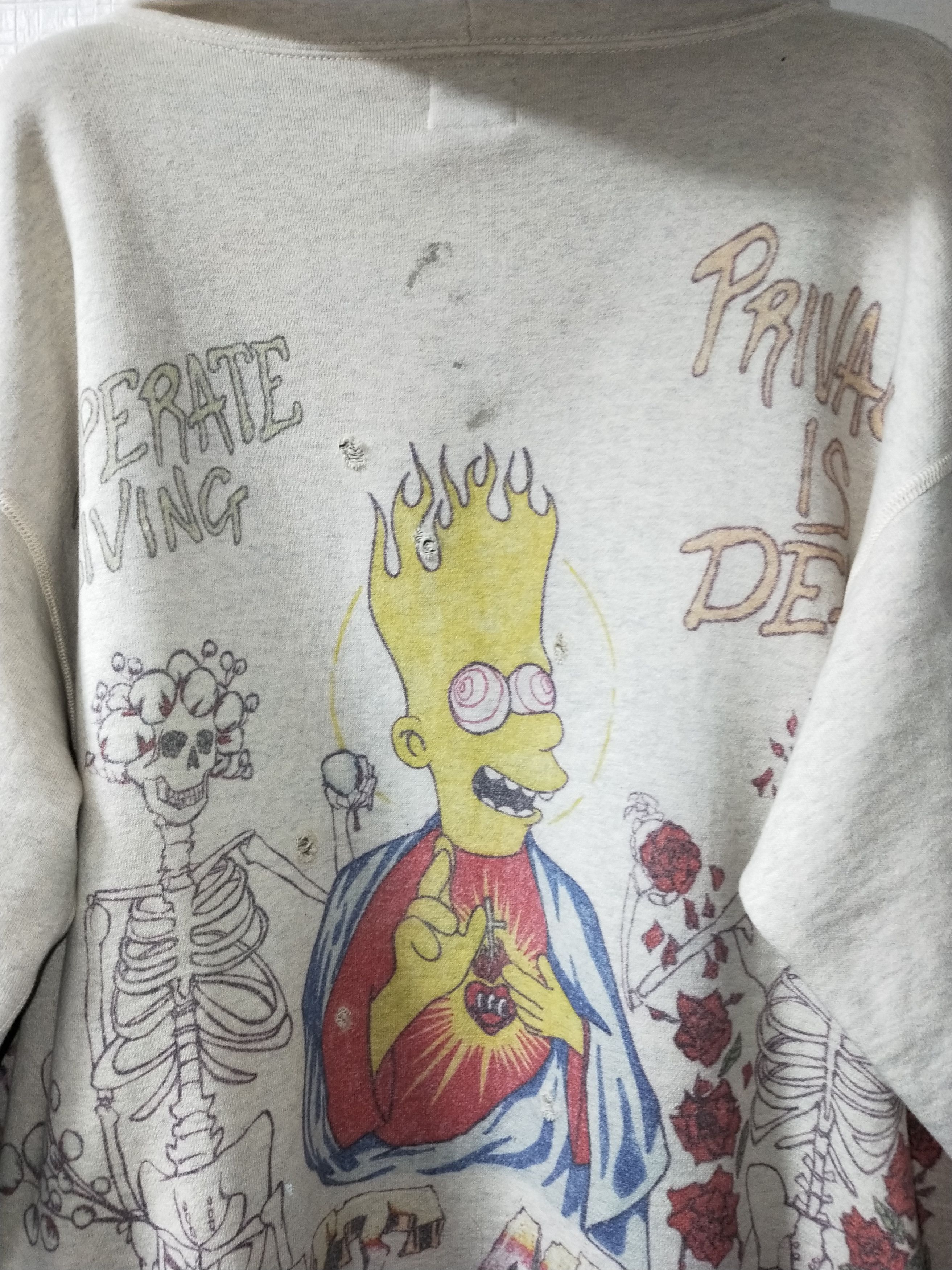 Saint Michael Graffiti Hoodie Size US M / EU 48-50 / 2 - 5 Thumbnail