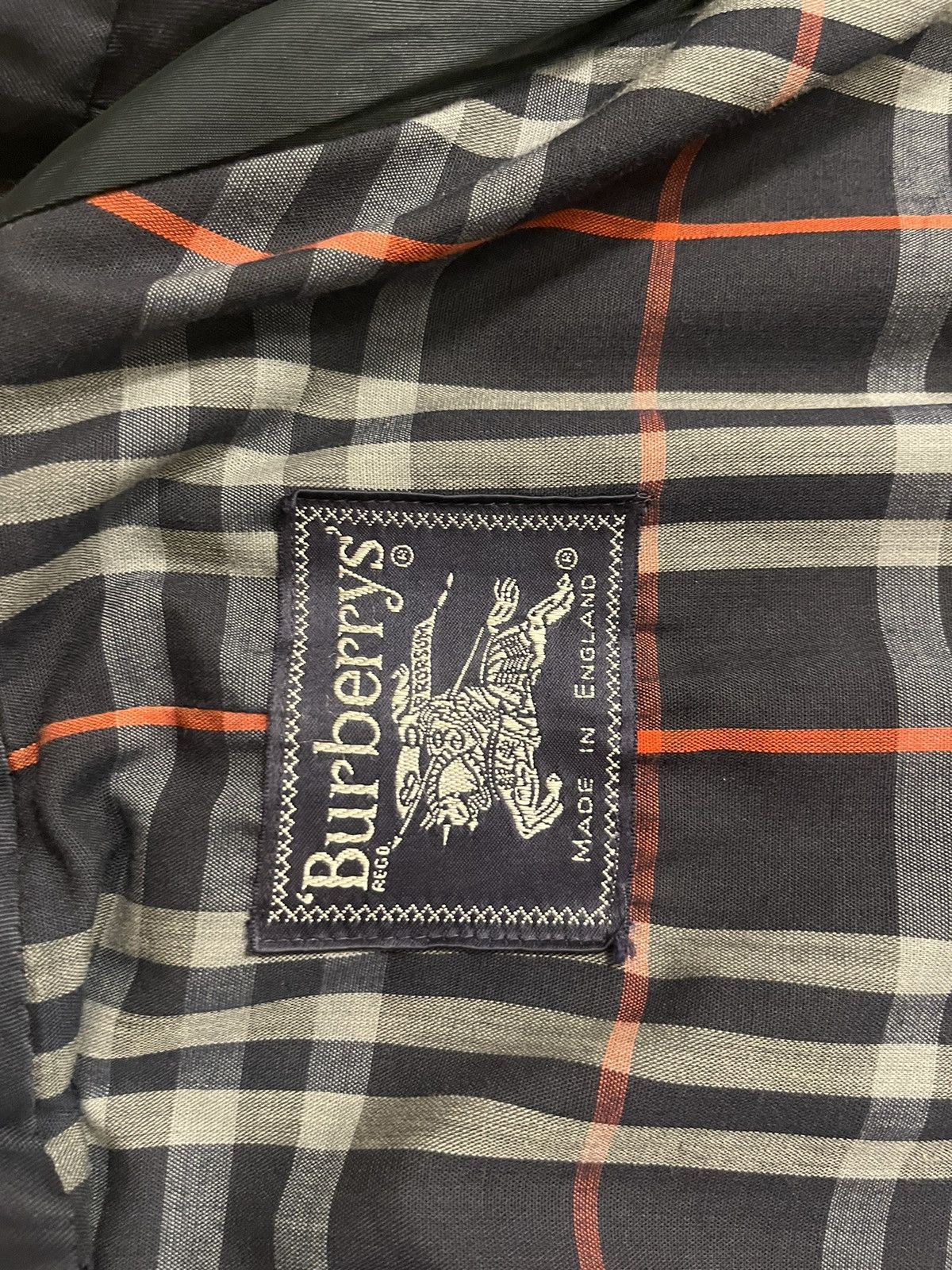 Burberry × Vintage Burberry Blue nova check trench coat Size US M / EU 48-50 / 2 - 4 Thumbnail