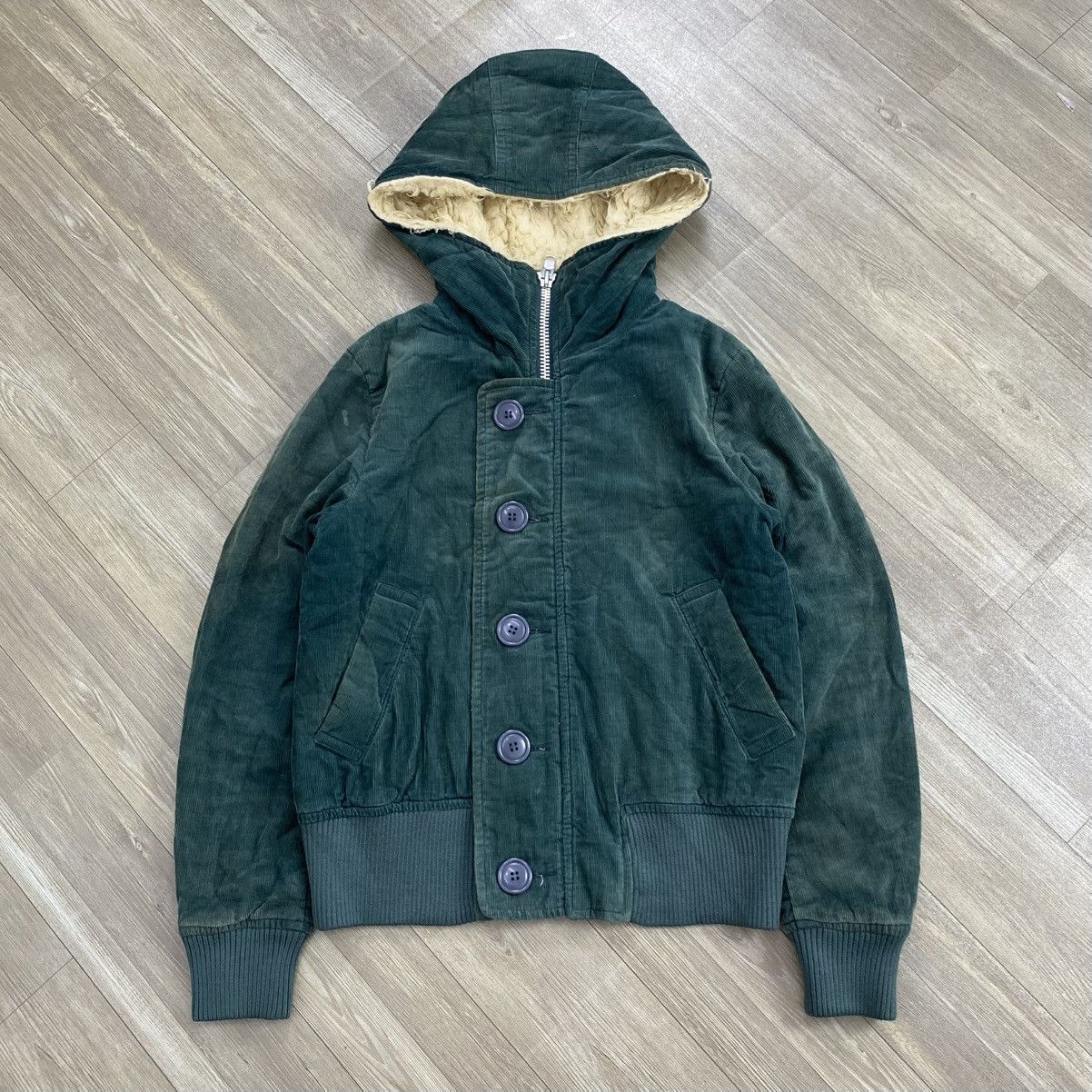 Issey Miyake 💥RARE💥 Sunao Kuwahara By Issey Miyake Corduroy Fur Jacket Size M / US 6-8 / IT 42-44 - 1 Thumbnail