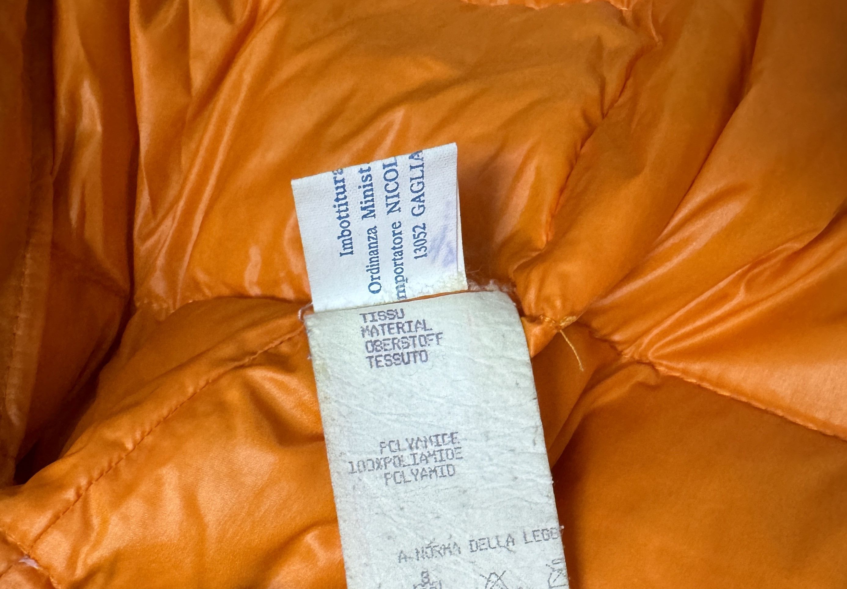 Moncler Moncler Grenoble Down Gilet Puffer Vest Orange Size 4 Size US L / EU 52-54 / 3 - 9 Thumbnail
