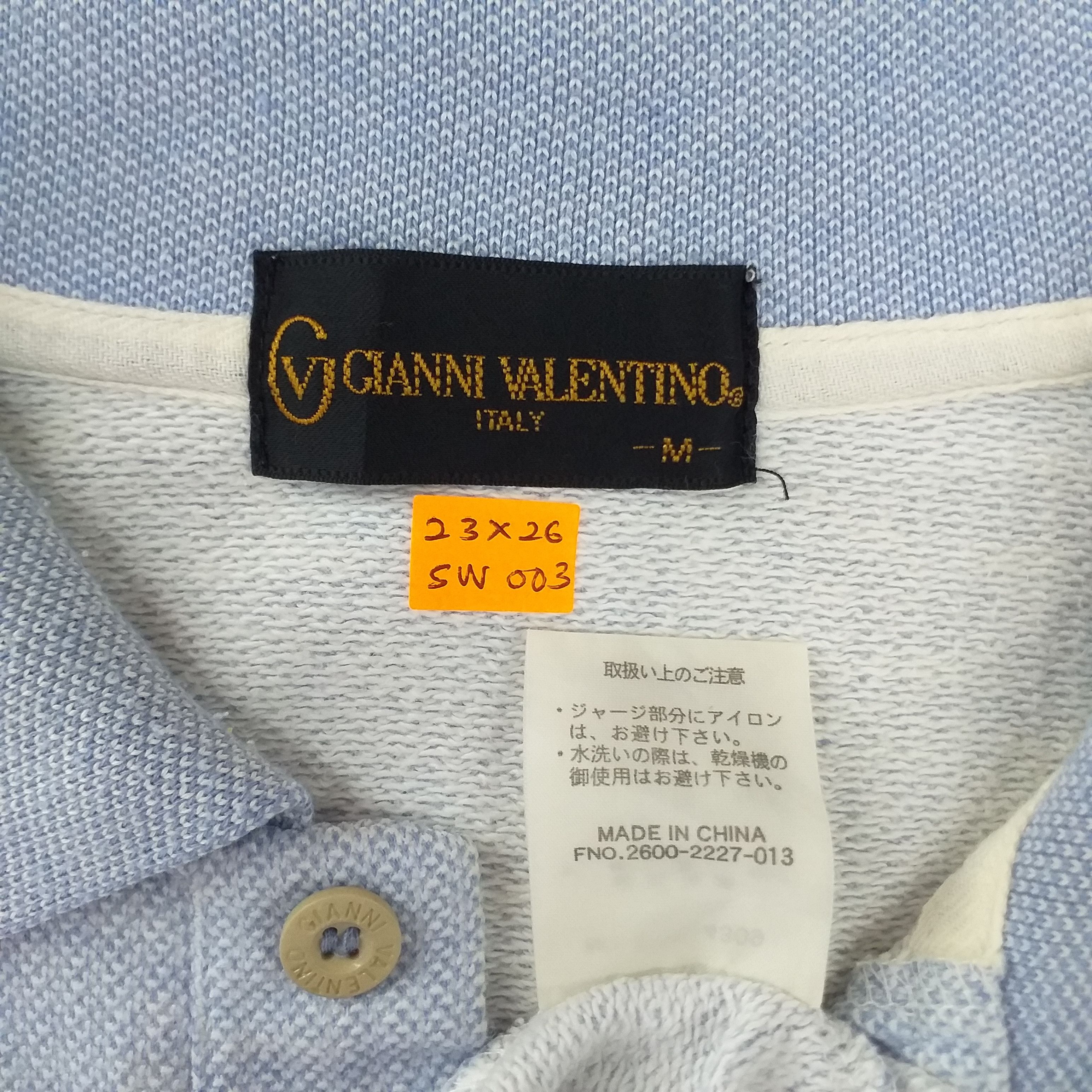 Gianni Valentino Vintage Gianni Valentino Single Pocket Sweatshirt -SW003 Size US M / EU 48-50 / 2 - 3 Thumbnail