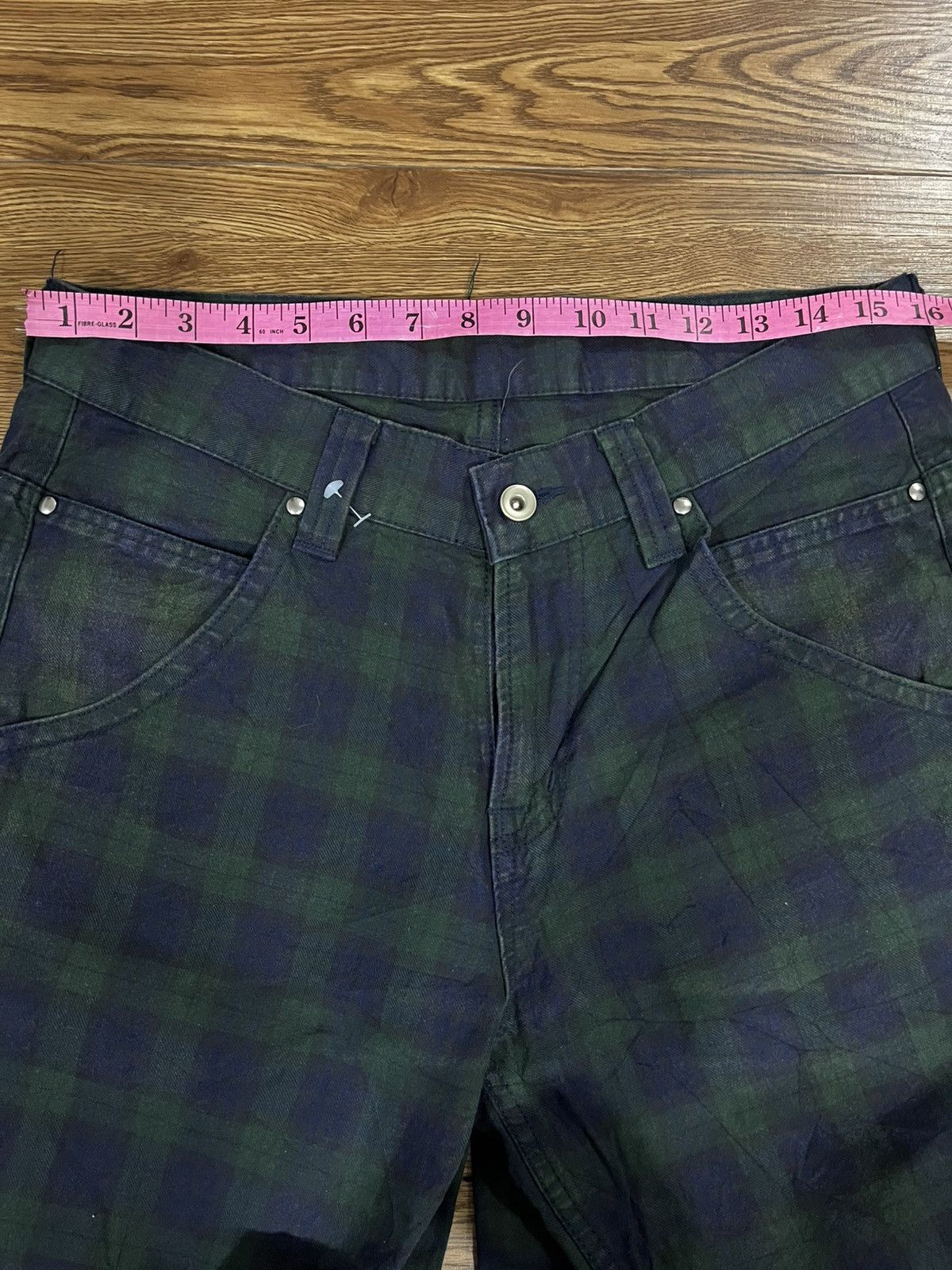 Japanese Brand × Vintage Checked Rock Casual Street Pants Size US 32 / EU 48 - 6 Thumbnail