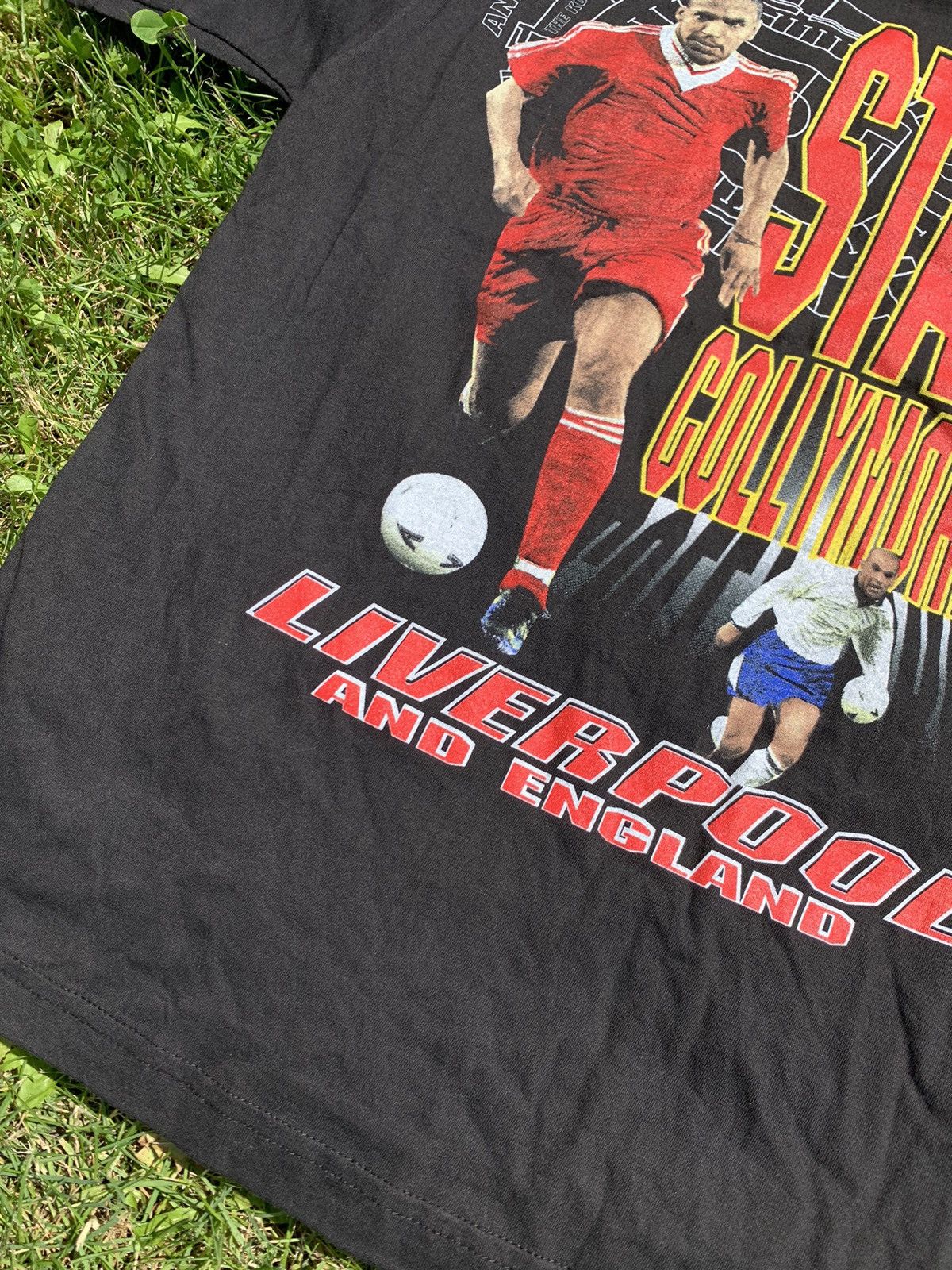 Vintage Vintage 90s Stan Collymore Liverpool England Tee Size US M / EU 48-50 / 2 - 6 Thumbnail