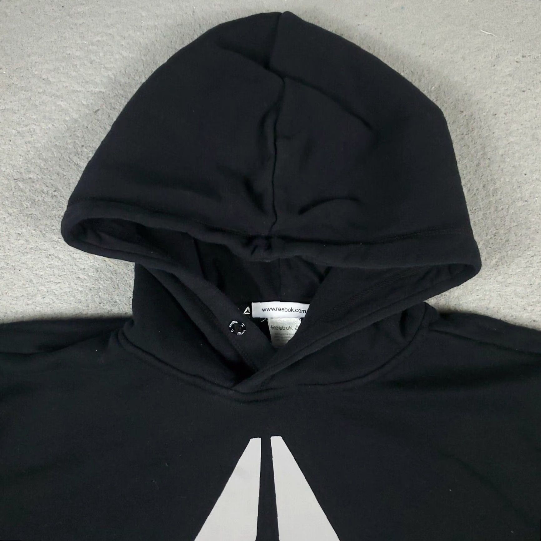 Reebok VINTAGE Reebok Hoodie Pullover Mens Small Black Casual Sports Utility All Seasons Size US S / EU 44-46 / 1 - 2 Thumbnail