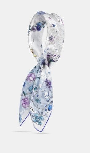 Dior o1w1db11024 Size: OS / Florilegio Square Scarf Size ONE SIZE - 1 Thumbnail