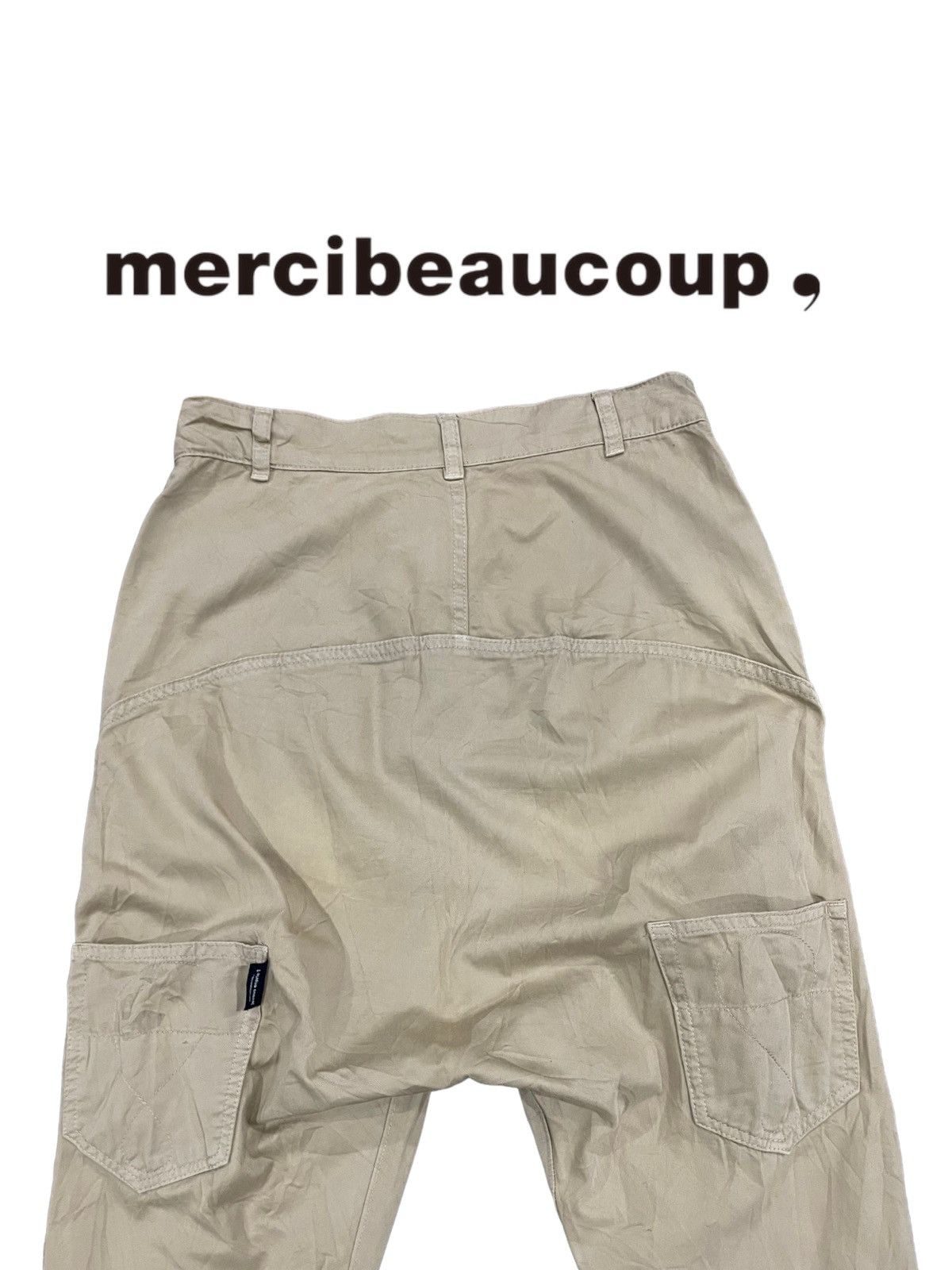 Issey Miyake Jevous Enprie Mercibeaucoup Drop Crotch Pants Size US 30 / EU 46 - 12 Thumbnail