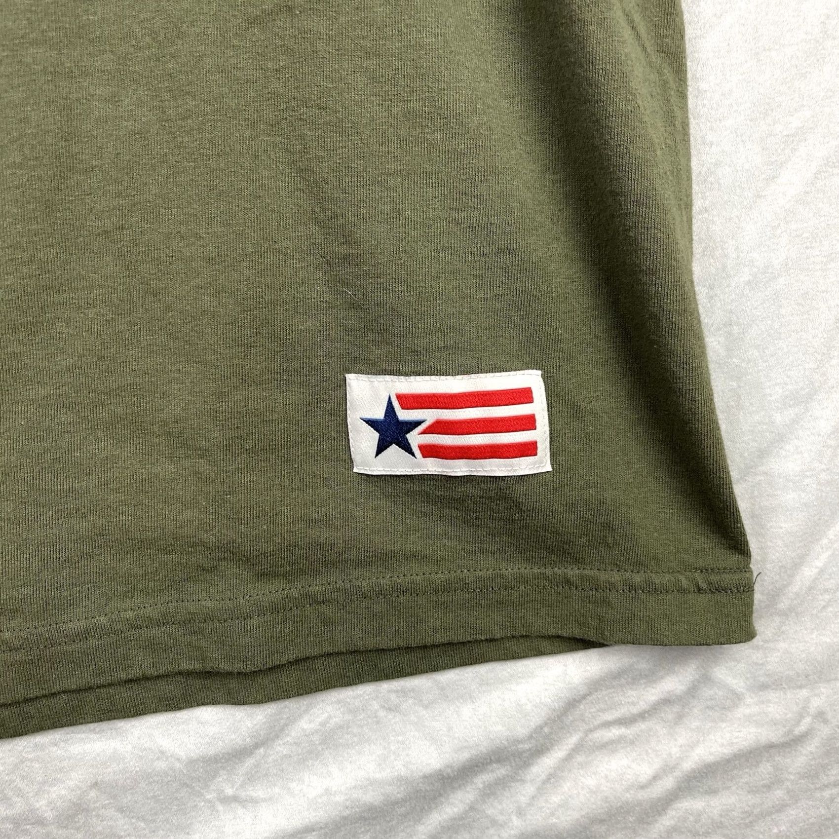 Vintage American Giant Shirt Mens XL Green Flag Collection Made In USA Size US XL / EU 56 / 4 - 3 Thumbnail
