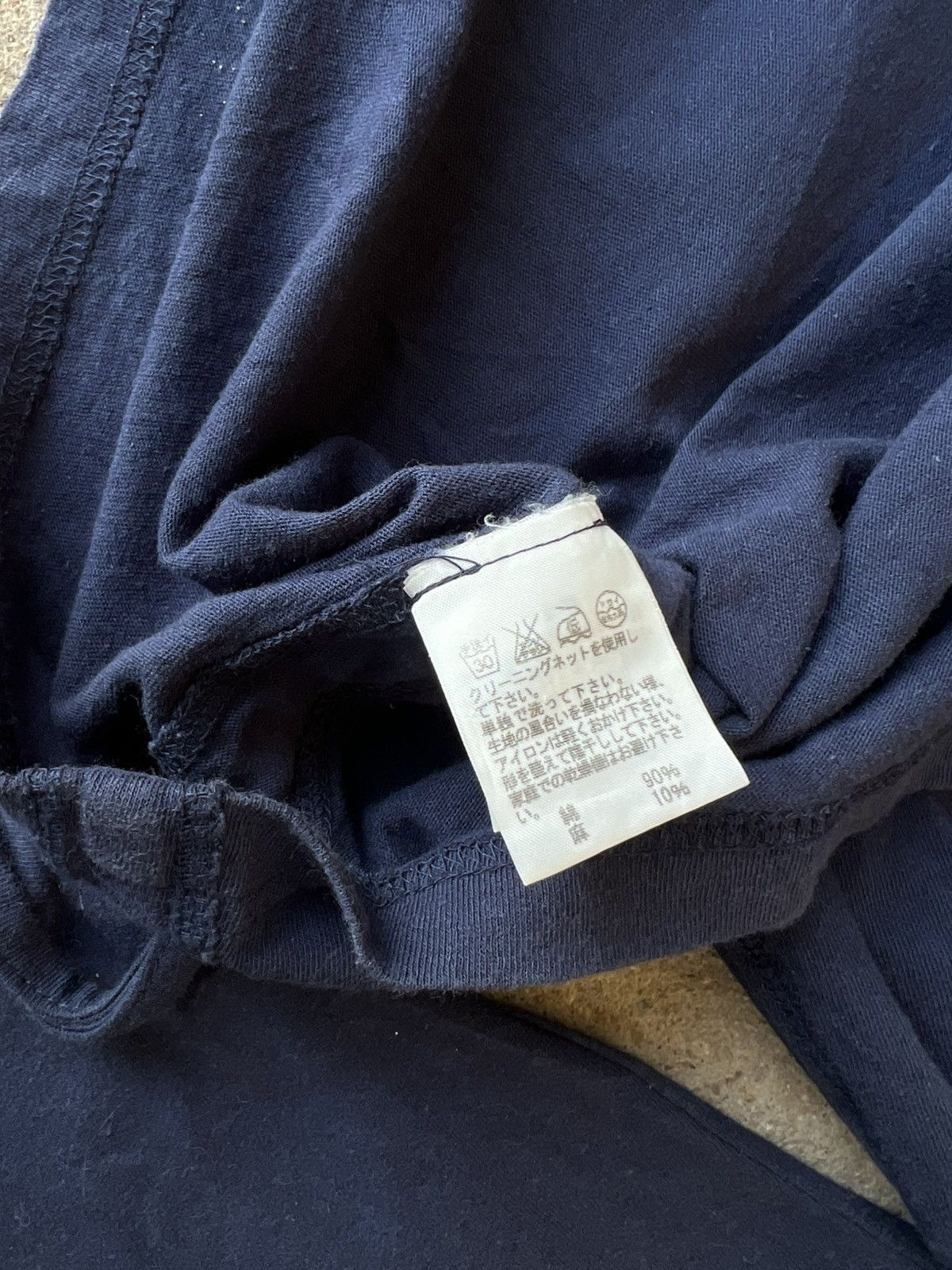 Issey Miyake Cabane de Zucca by Issey Miyake Long Sleeve Tee Size US S / EU 44-46 / 1 - 4 Thumbnail