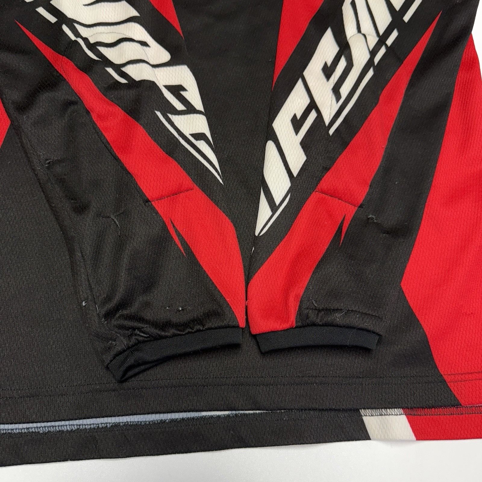 No Fear Vintage No Fear MX Racing Jersey Mens M White/Red Long Sleev Size US M / EU 48-50 / 2 - 8 Thumbnail
