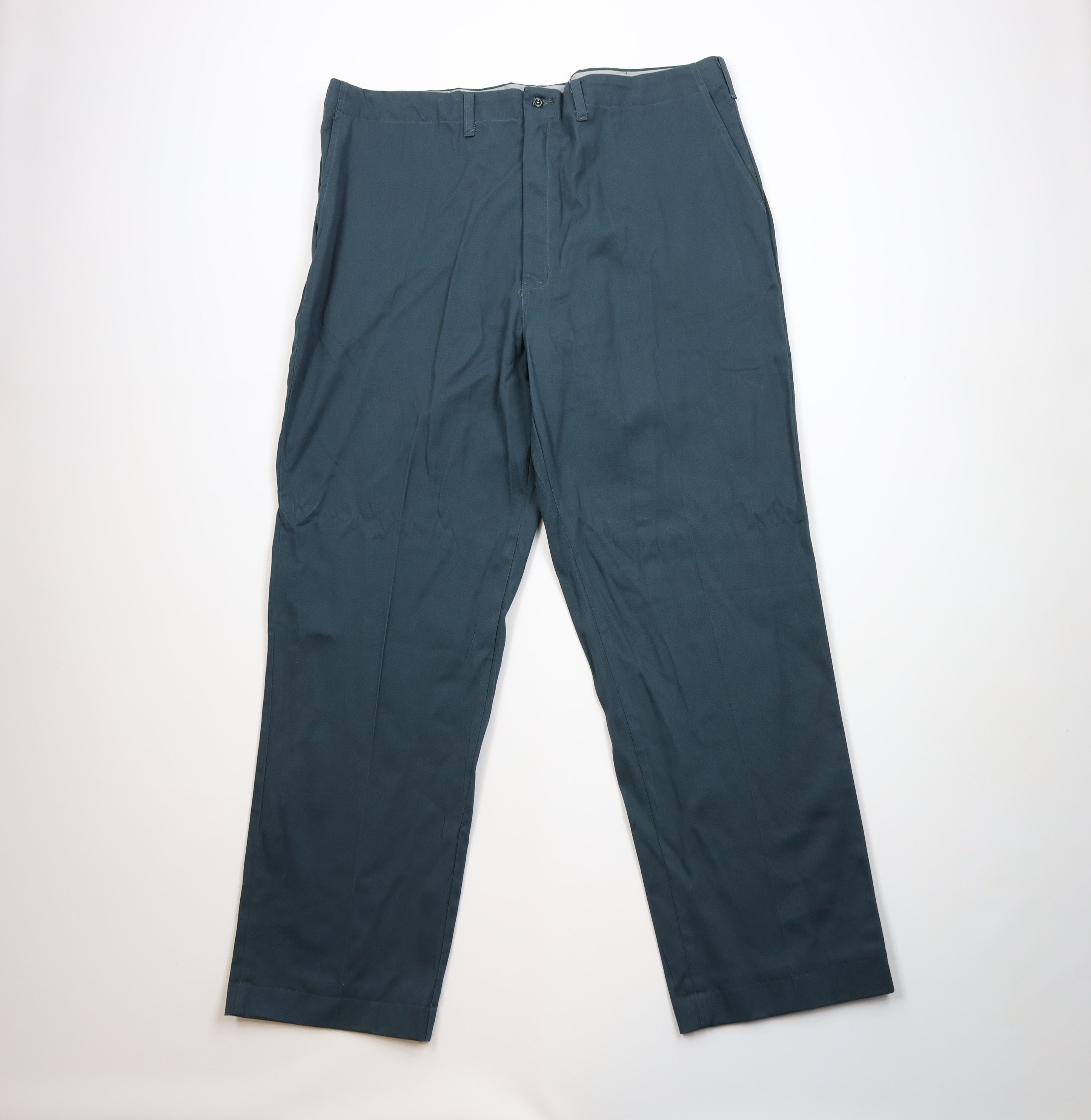 Vintage Deadstock Vintage 70s Streetwear Cotton Wide Leg Pants USA Size US 44 / EU 60 - 1 Thumbnail