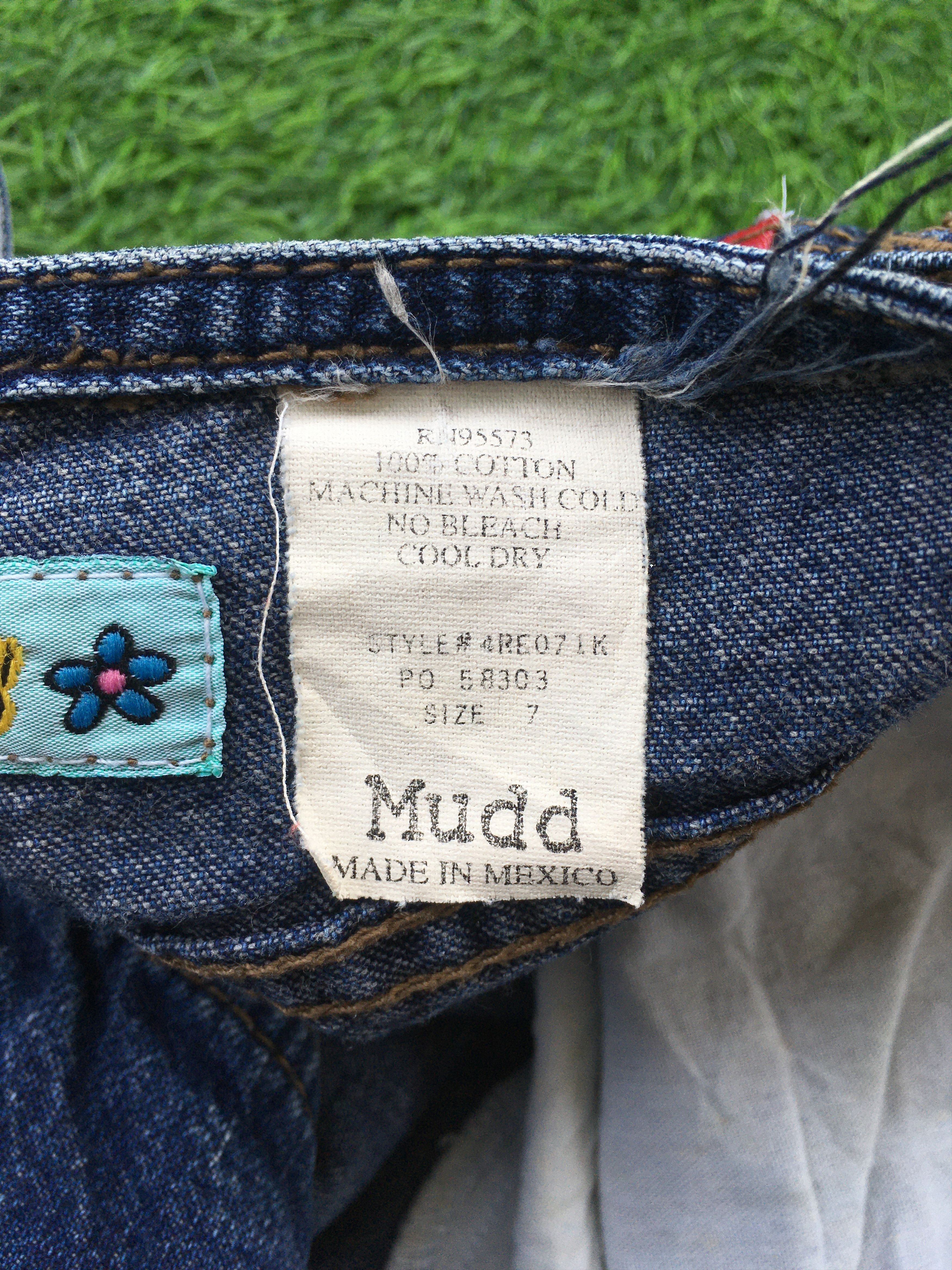 Designer × Jean Expose Button No Waist Multi Pocket Flare Jeans D-980 Size 25" / US 0 / IT 36 - 13 Thumbnail
