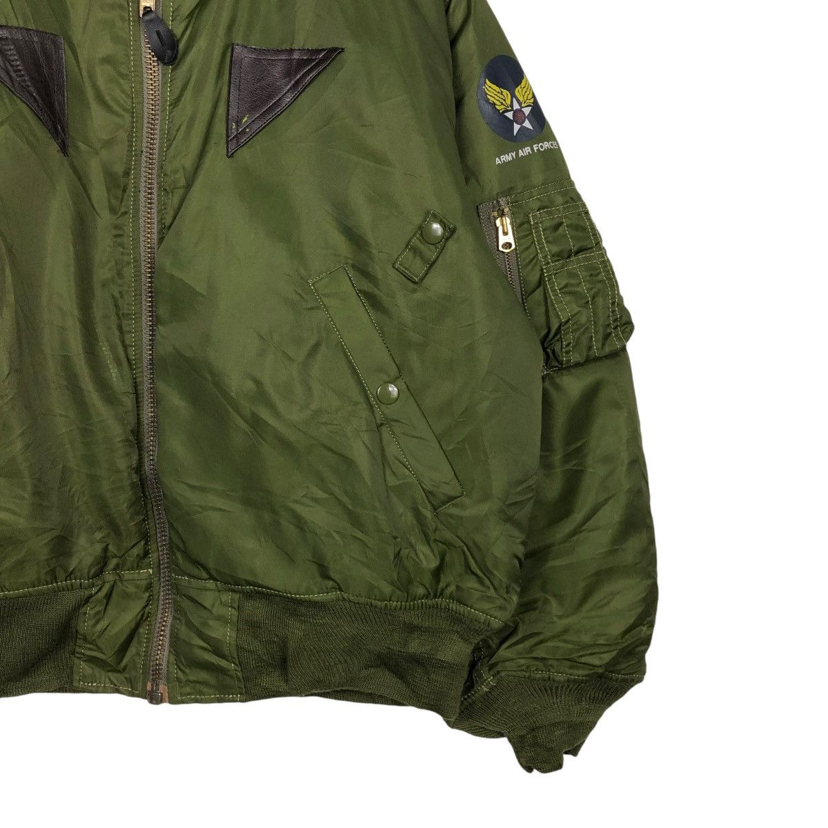 Vintage 🔥VINTAGE BOMBER JACKET MILITARY XENON AIR FORCE US NAVY Size US M / EU 48-50 / 2 - 7 Thumbnail