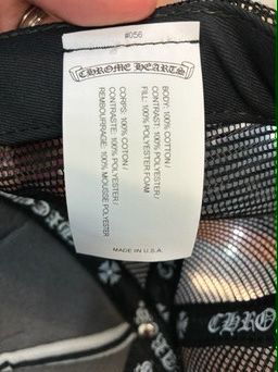 Chrome Hearts Chrome Hearts CH Las Vegas Trucker Hat (Black/White) Size ONE SIZE - 6 Thumbnail