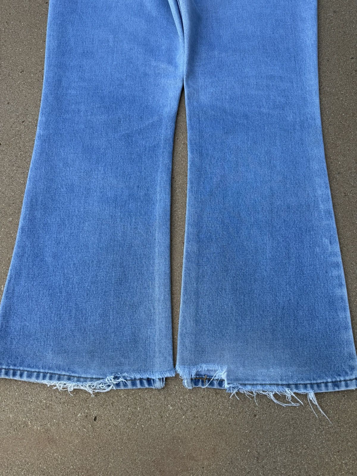 Levi's × Vintage Vtg 70’s Levi’s 646 Orange Tab Bellbottom Flare Jeans 35x29 Size US 35 - 7 Thumbnail