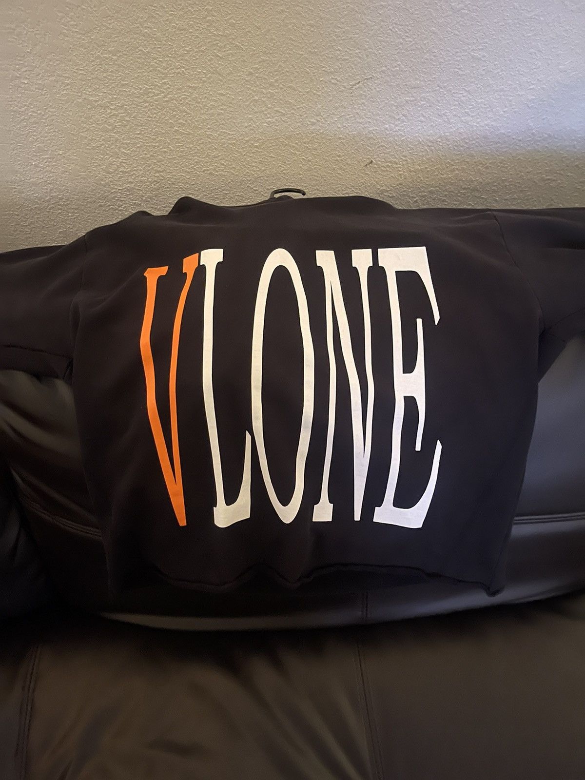 image of Vlone Hoodie in Black, Men's (Size XL)