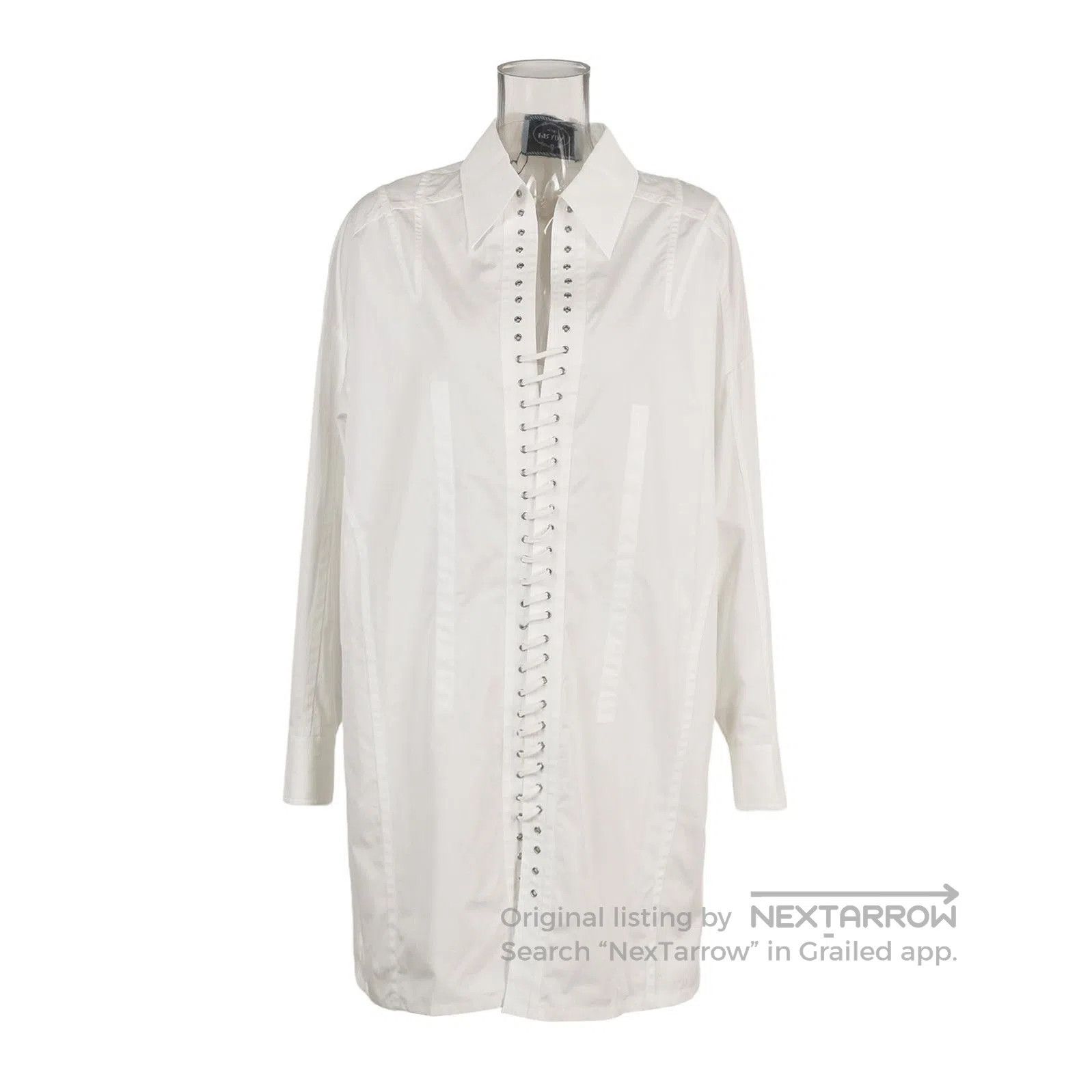 Prada Prada Cotton Long Sleeve Button-Up Shirt . Size US M / EU 48-50 / 2 - 1 Thumbnail