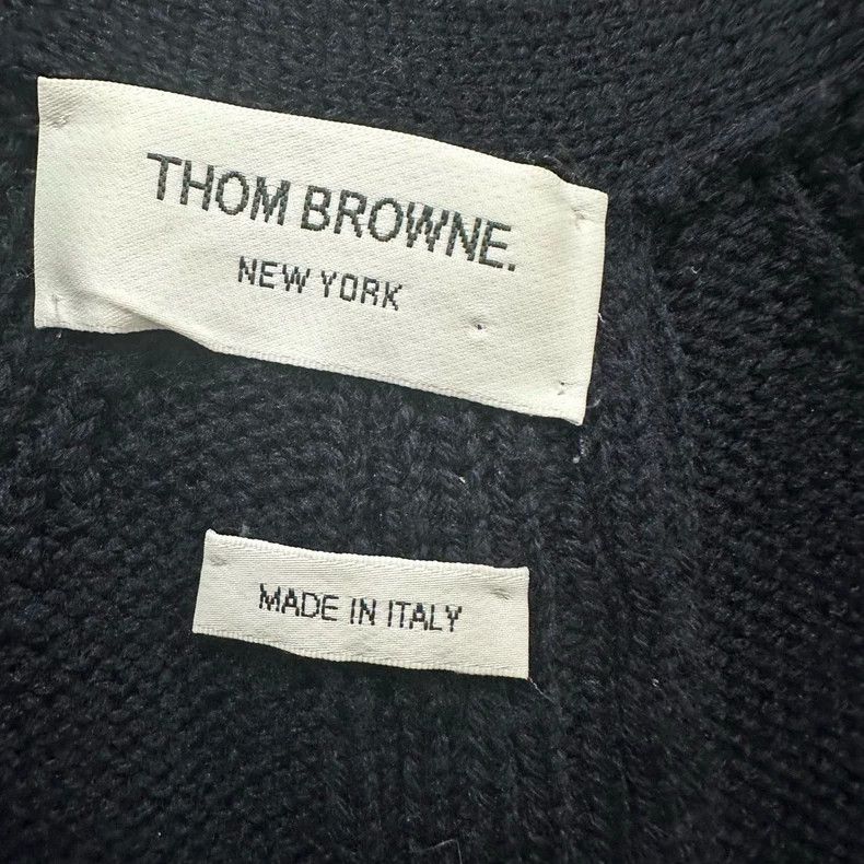 Thom Browne Thom Browne Button-up sweater on the back Size US S / EU 44-46 / 1 - 3 Thumbnail