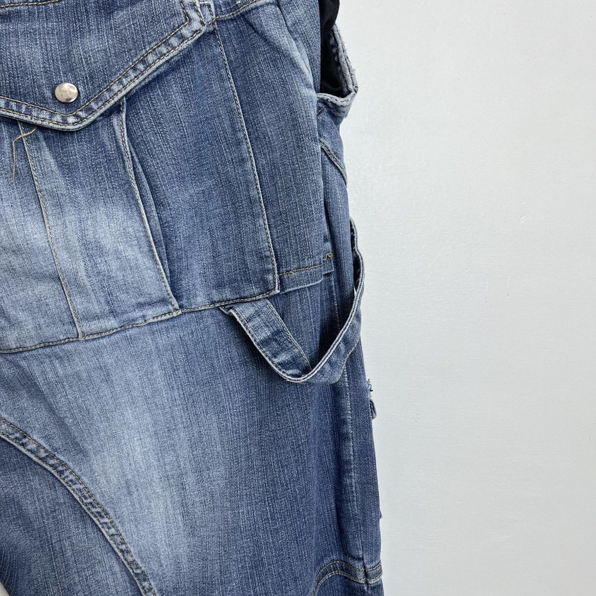 PPFM ARCHIVE ITEMS PPFM WorkWear Distressed Jeans 3D Pocket Size US 30 / EU 46 - 12 Thumbnail