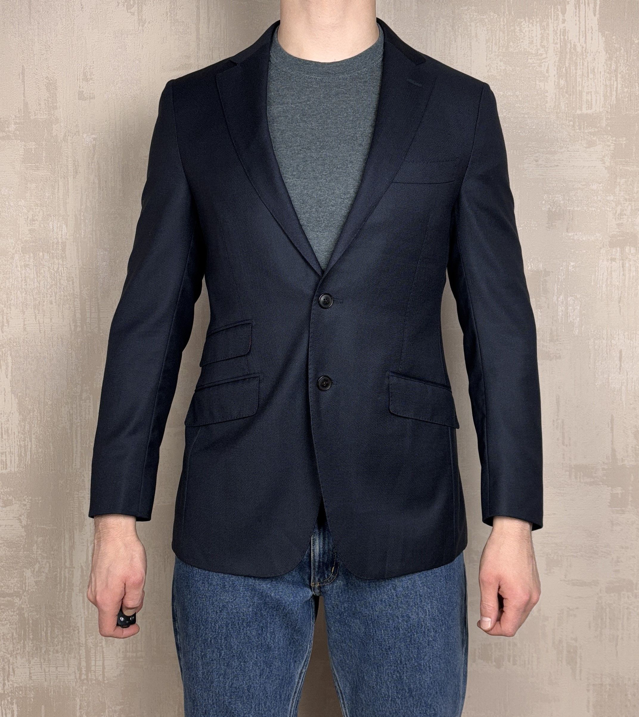 Suitsupply Suitsupply Sienna Blazer Wool Vitale Barberis Canonico Navy Size 40R - 2 Thumbnail