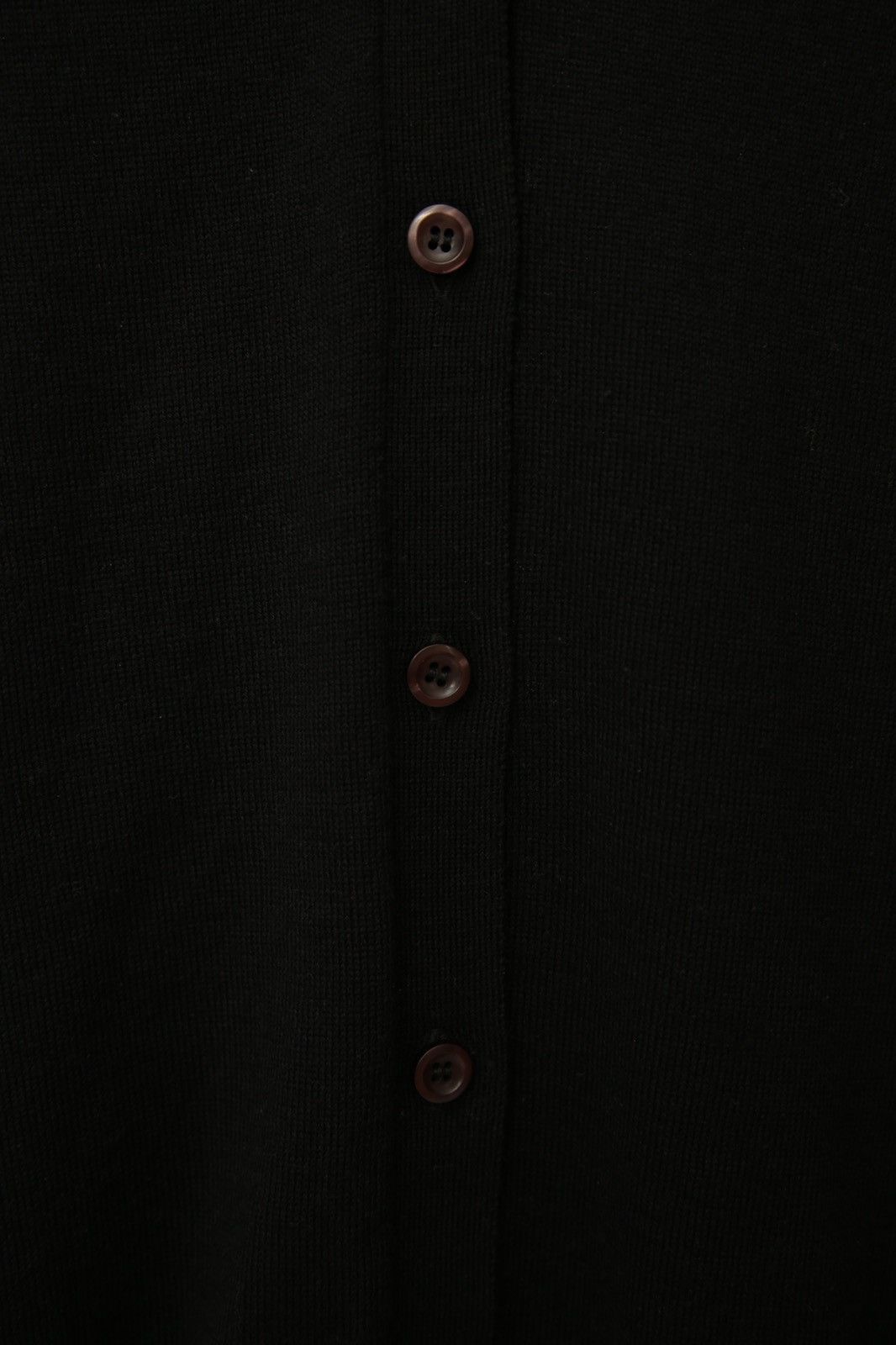 Prada Prada Knit Virgin Wool Black Cardigan Sweater Size S / US 4 / IT 40 - 3 Thumbnail