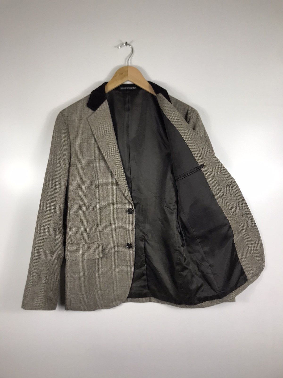 Japanese Brand × Yohji Yamamoto ⚡️Ined Homme Yohji Yamamoto Wool Single Breast Blazer Size 46R - 8 Thumbnail