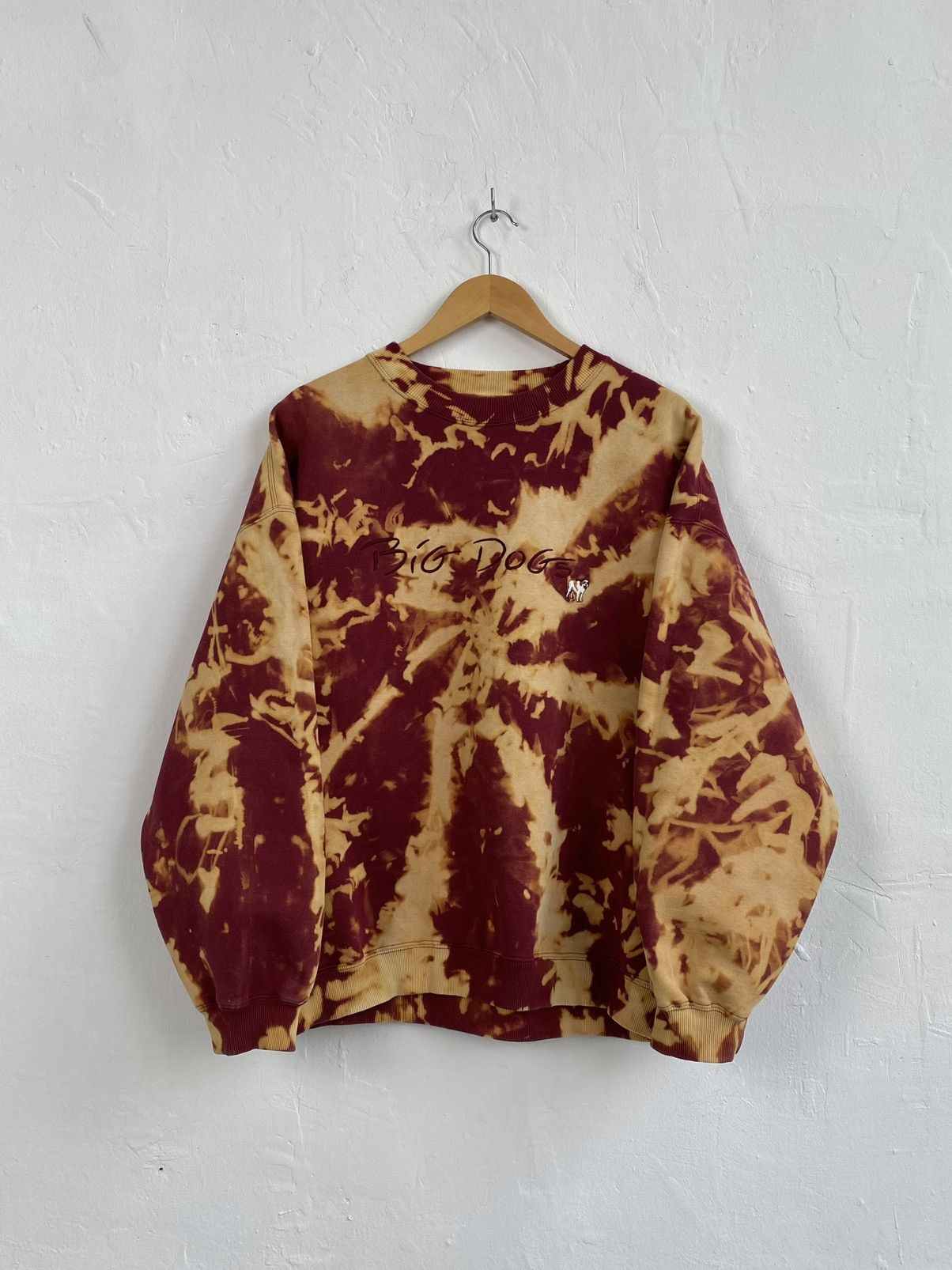 Big Dogs × Vintage Big Dogs Acid Vintage Oversize Sweatshirt Size US L / EU 52-54 / 3 - 3 Thumbnail