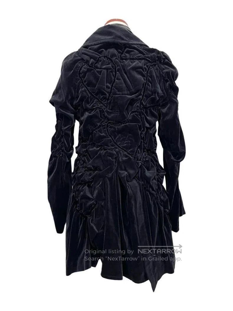 Comme des Garcons Comme des Garçons Heart Velvet Coat. Size US M / EU 48-50 / 2 - 7 Thumbnail