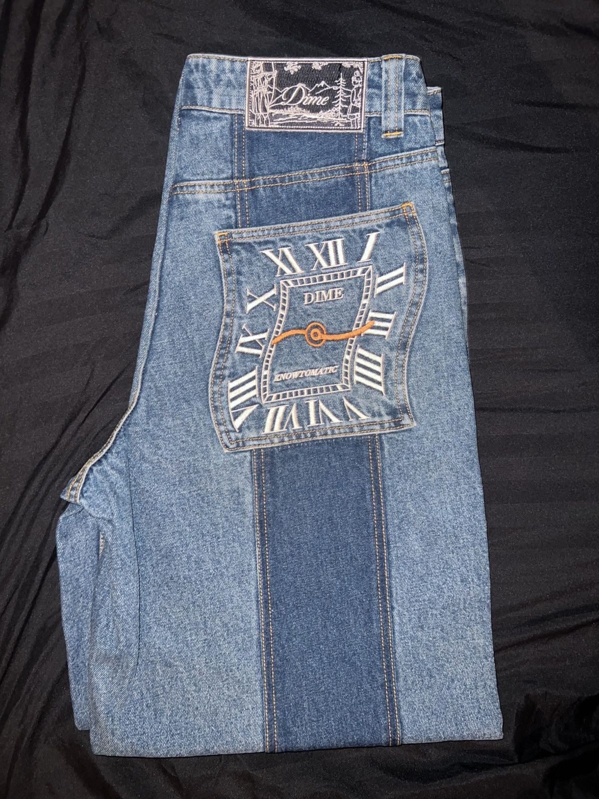 Dime Dime MTL Knowtomatic Denim Jeans Size US 30 / EU 46 - 4 Thumbnail