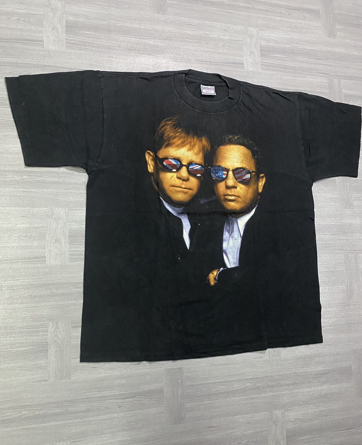 Band Tees Vtg Elton John Billy Joel Summer of 94 Graphic Tour Shirt Size US XL / EU 56 / 4 - 3 Thumbnail