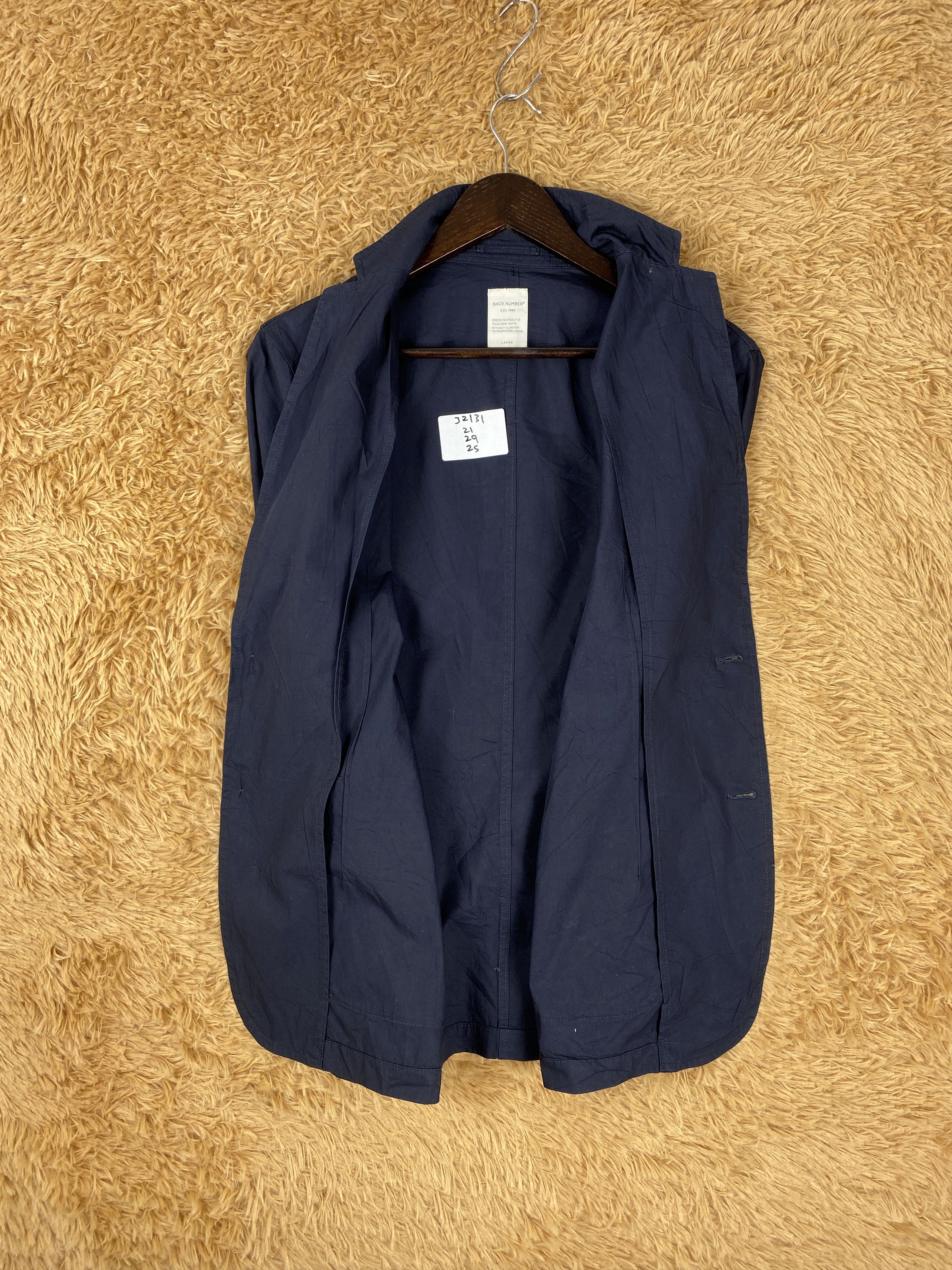 Japanese Brand Vintage Back Number Blazer Jacket J2131 Size US XS / EU 42 / 0 - 6 Thumbnail