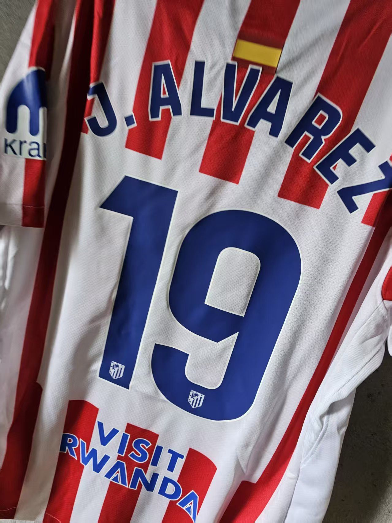 Nike 25 26 Atlético de Madrid 19 Julián Álvarez Jersey Size US L / EU 52-54 / 3 - 3 Thumbnail