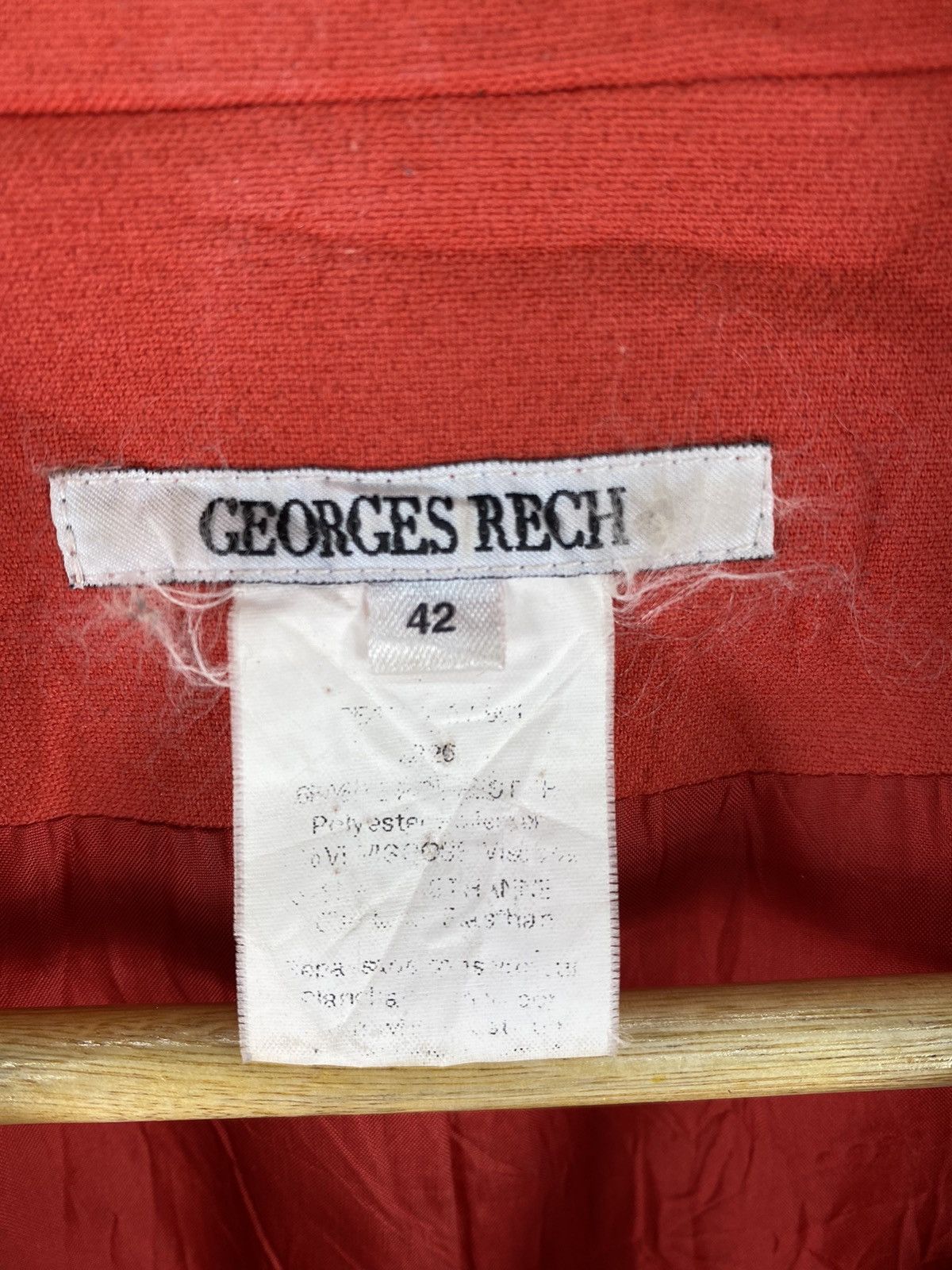 Vintage Vintage 90s Rare Georges Rech Zipper Jacket Size M / US 6-8 / IT 42-44 - 11 Thumbnail