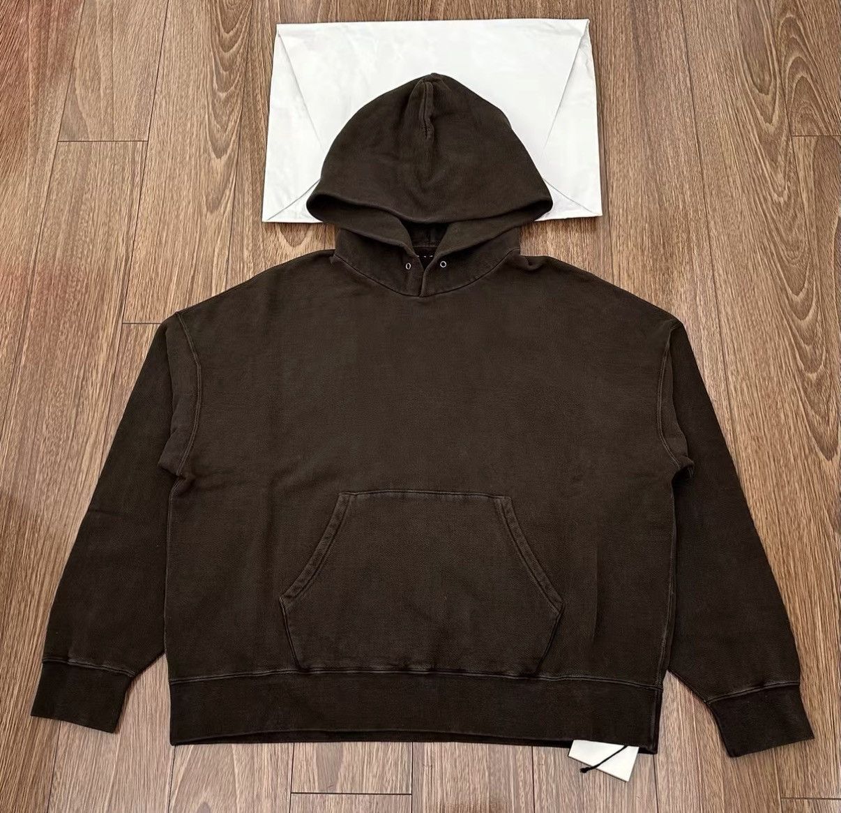 Visvim VISVIM AMPLUS SB HOODIE P.O. (N.D.) natural mud-dyed hoodie Size US L / EU 52-54 / 3 - 1 Thumbnail