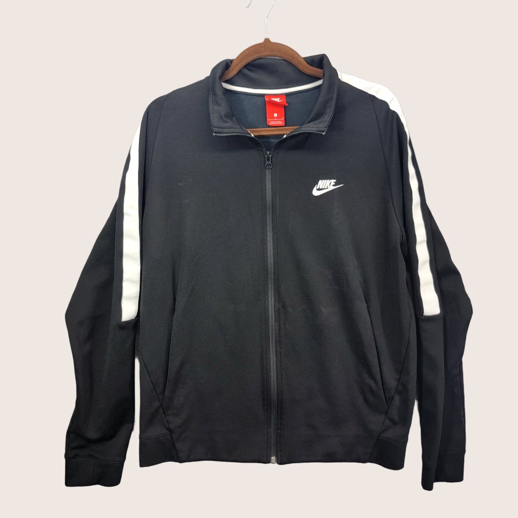 Nike × Supreme Supreme SS25 Nike Track Jacket Black Size Large NWT