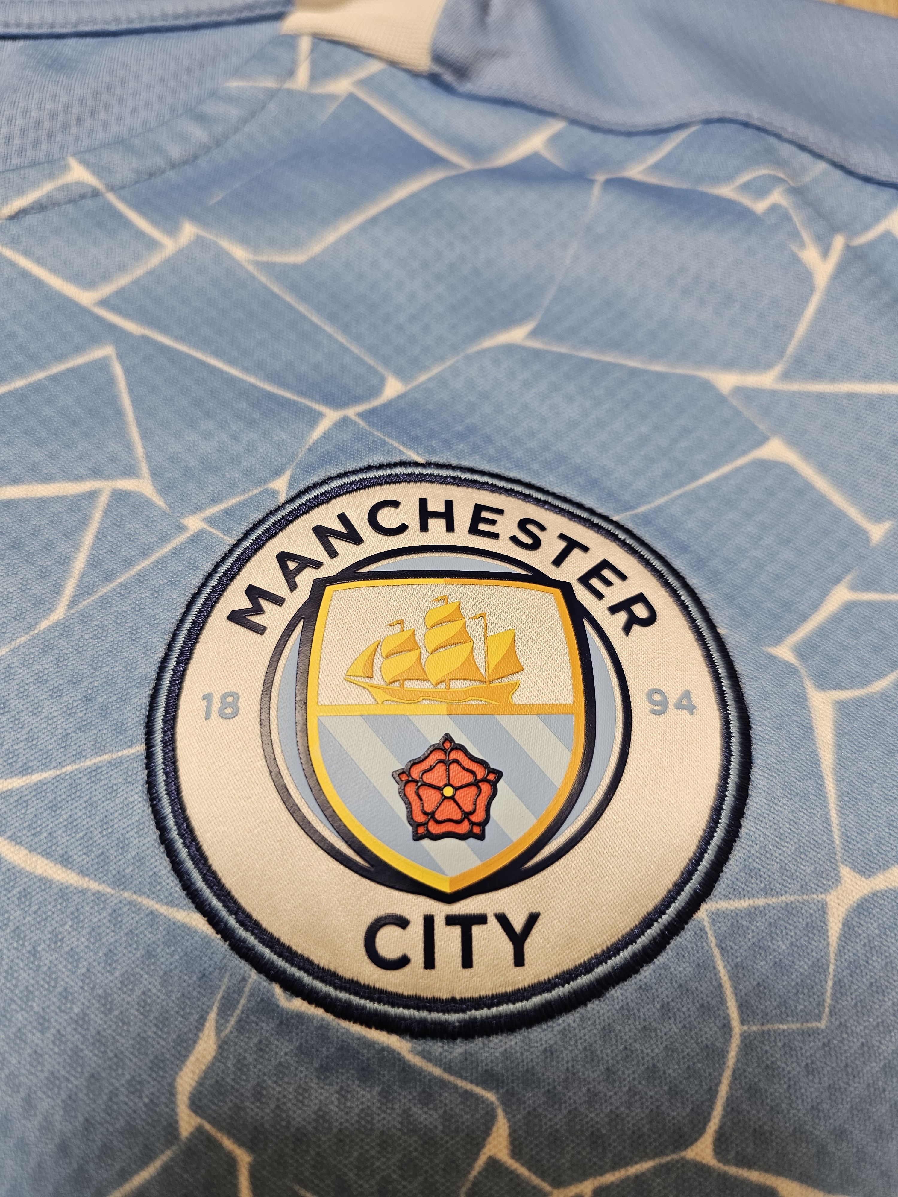 All Sport × Puma MANCHESTER CITY 2020 2021 DE BRUYNE FOOTBALL SOCCER JERSEY Size US M / EU 48-50 / 2 - 4 Thumbnail