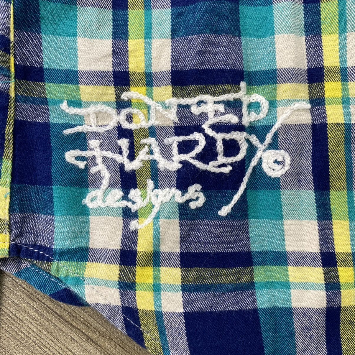 Ed Hardy Vintage Ed Hardy Skulls Tattoo Embroidery Plaid Shirt Y2K Size US M / EU 48-50 / 2 - 7 Thumbnail