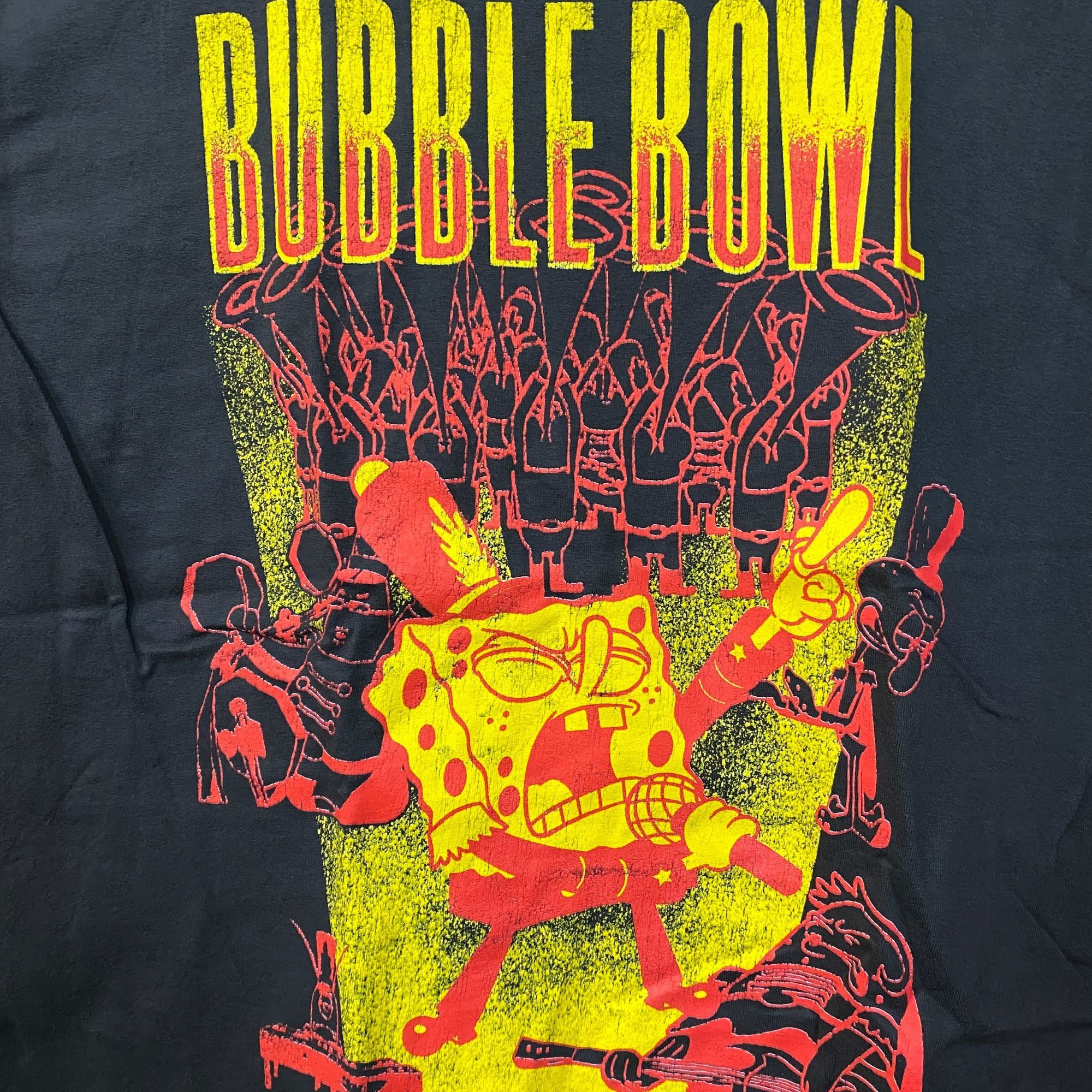 Nickelodeon SpongeBob SquarePants Bubble Bowl World Tour T-shirt Large Size US L / EU 52-54 / 3 - 2 Thumbnail