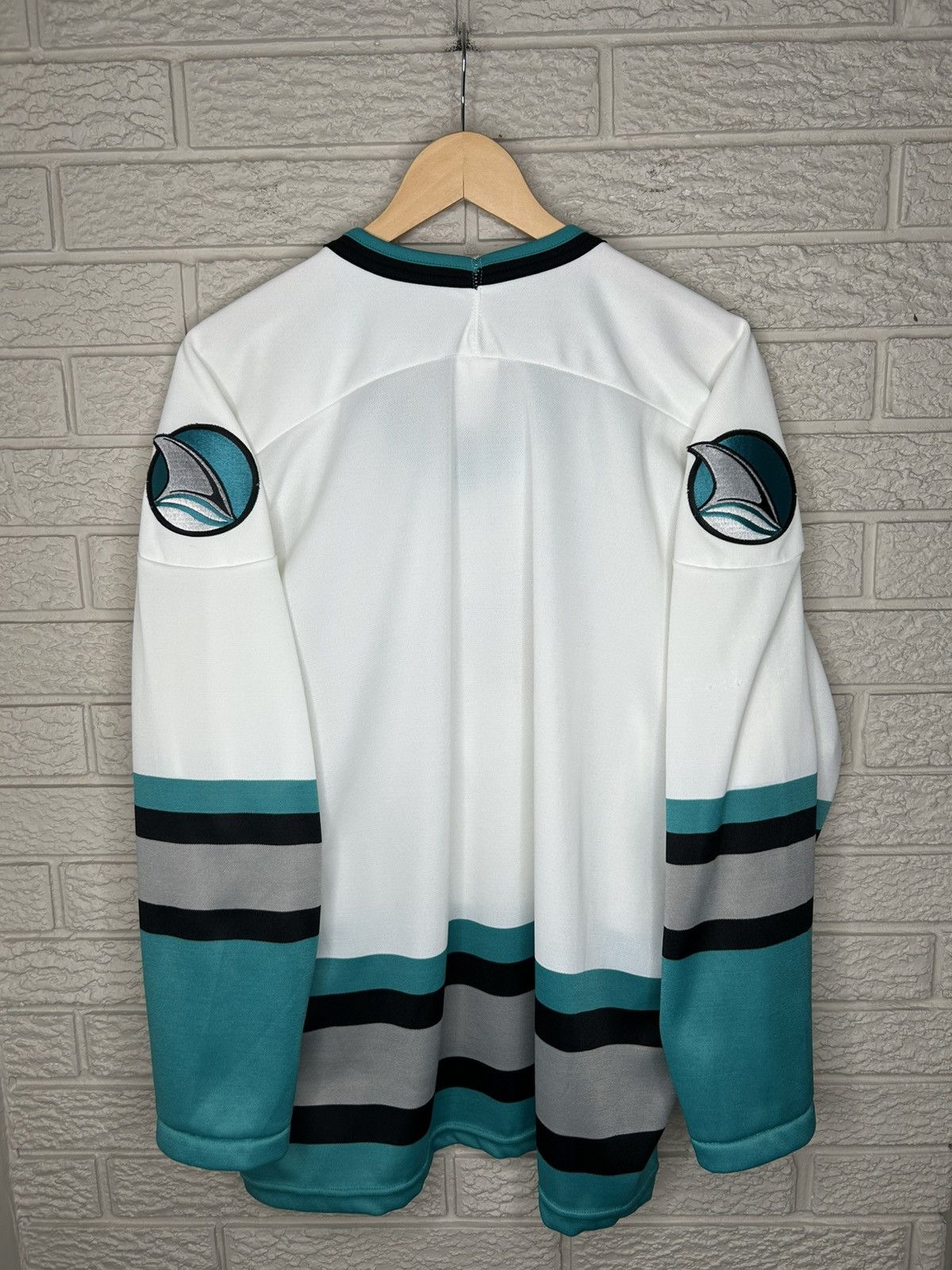 Ccm Vintage CCM San Jose Sharks Jersey Size US XL / EU 56 / 4 - 8 Thumbnail