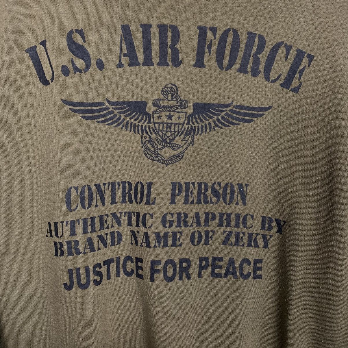 Japanese Brand US Air Force Crewneck Sweatshirt Size US L / EU 52-54 / 3 - 10 Thumbnail