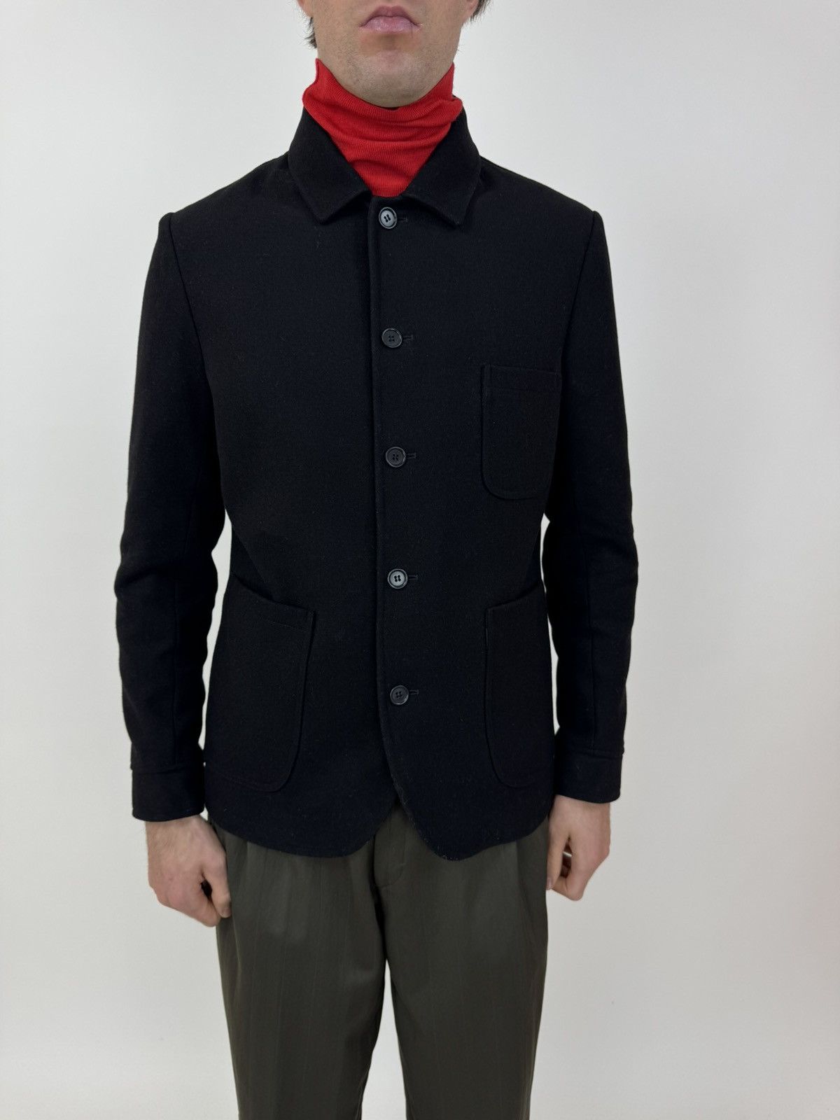 Wax London WAX London Wool Sport Blazer Jacket Mens Size Large Size US L / EU 52-54 / 3 - 2 Thumbnail