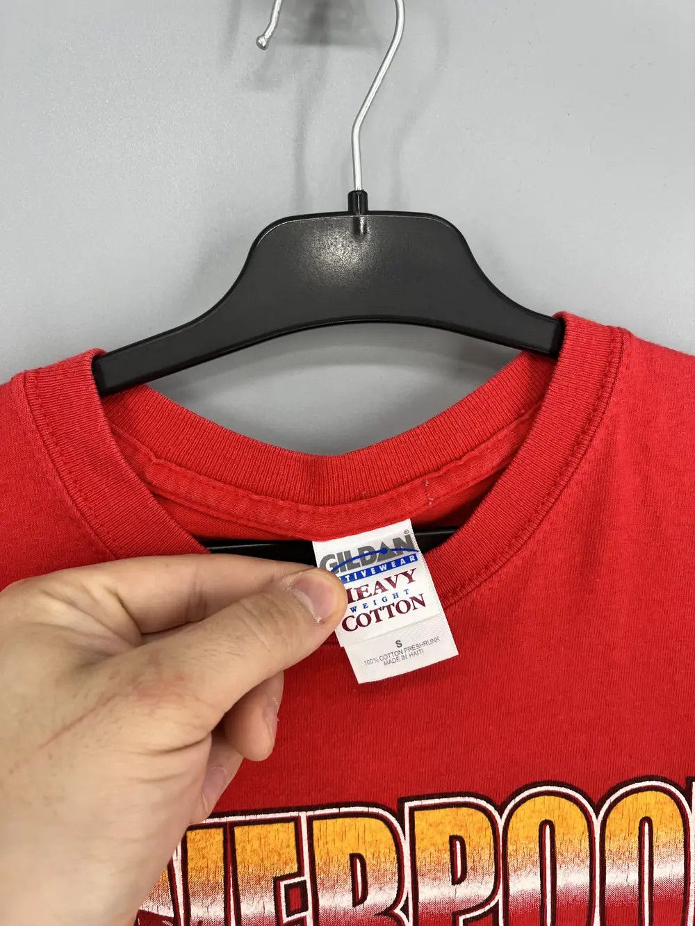 Vintage Vintage Football TShirt Champions League Liverpool Hammers Size US S / EU 44-46 / 1 - 7 Thumbnail