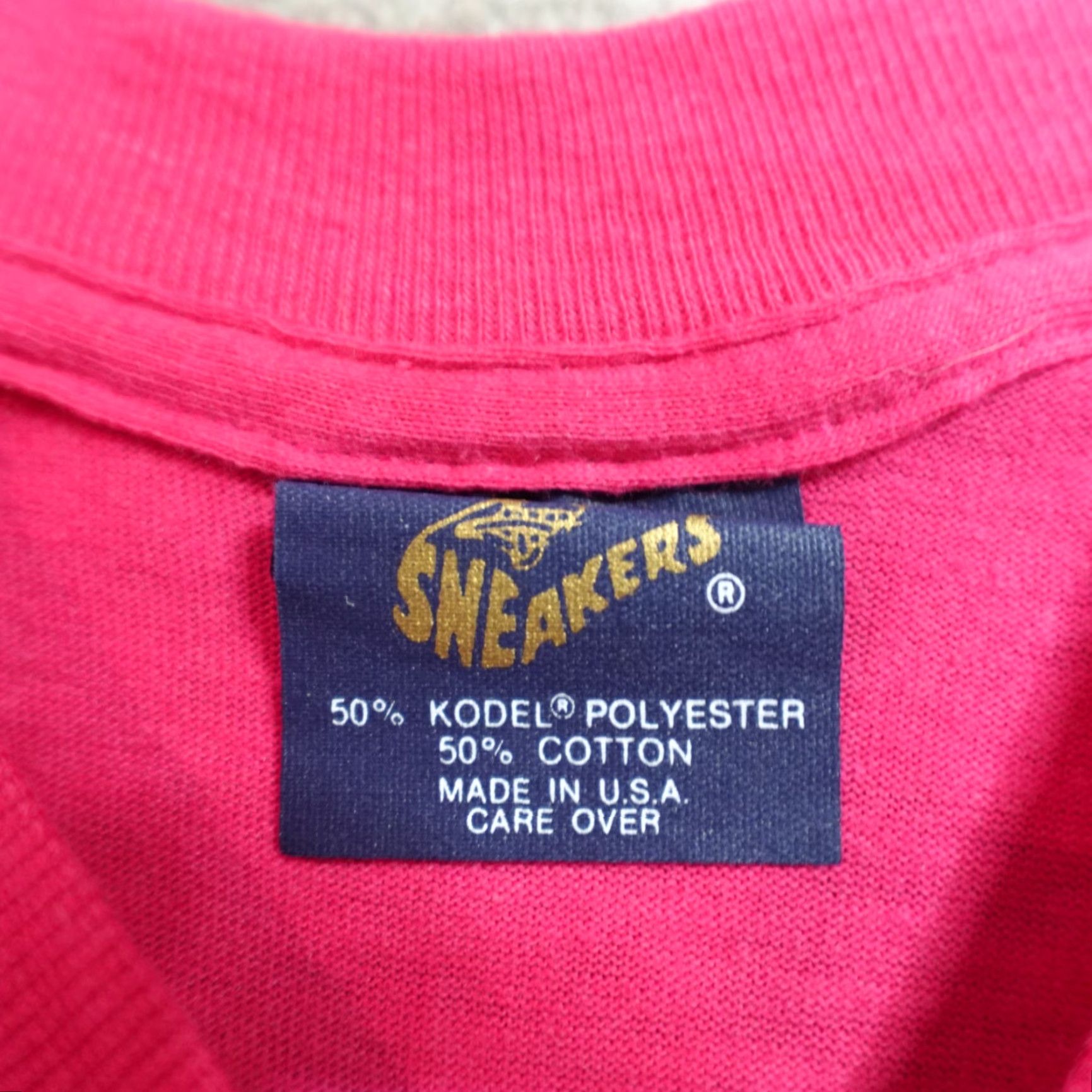 Vintage VINTAGE American Vintage Shirt Men S Pink USA 50/50 Crew Neck Short Sleeve CottonBlend 50/50 USA Shirt Vintage Pink Men S Small Size US S / EU 44-46 / 1 - 3 Thumbnail