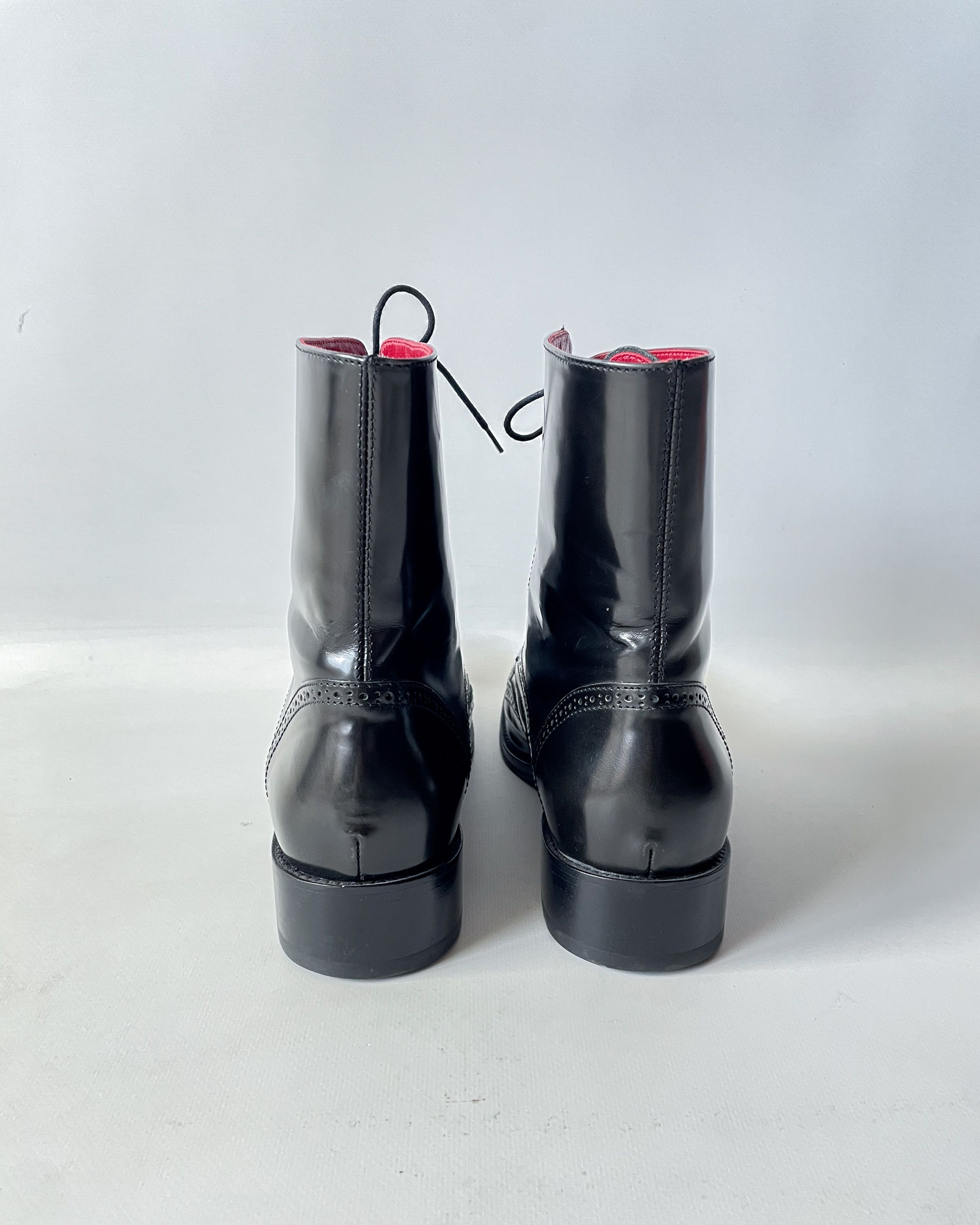 NAVYBOOT Navyboot Leather Ankle Boots Size US 9 / IT 39 - 8 Thumbnail