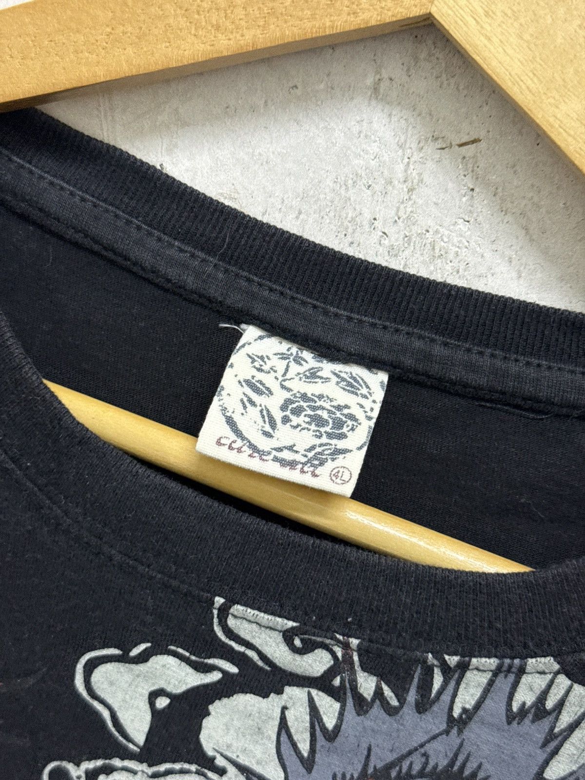 Japanese Brand 2000s Sukajan Dragon Japanese Cultural Tee Size US L / EU 52-54 / 3 - 5 Thumbnail