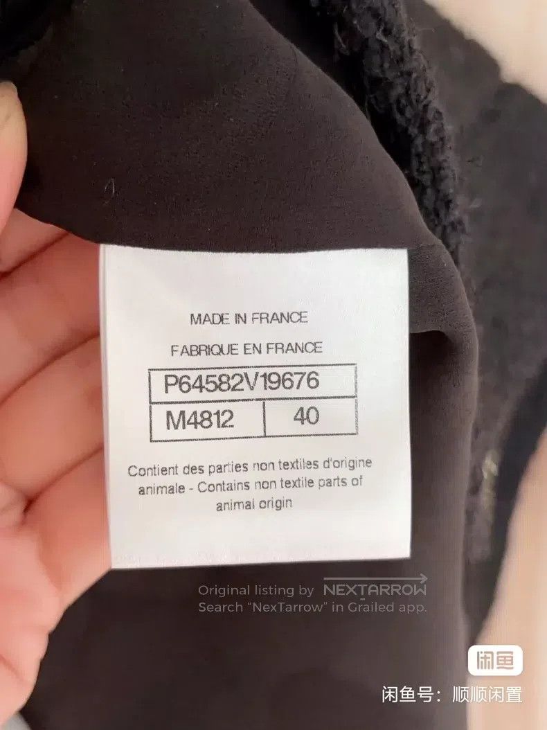 Chanel Chanel Black and white colour-blocked coat Size S / US 4 / IT 40 - 3 Thumbnail