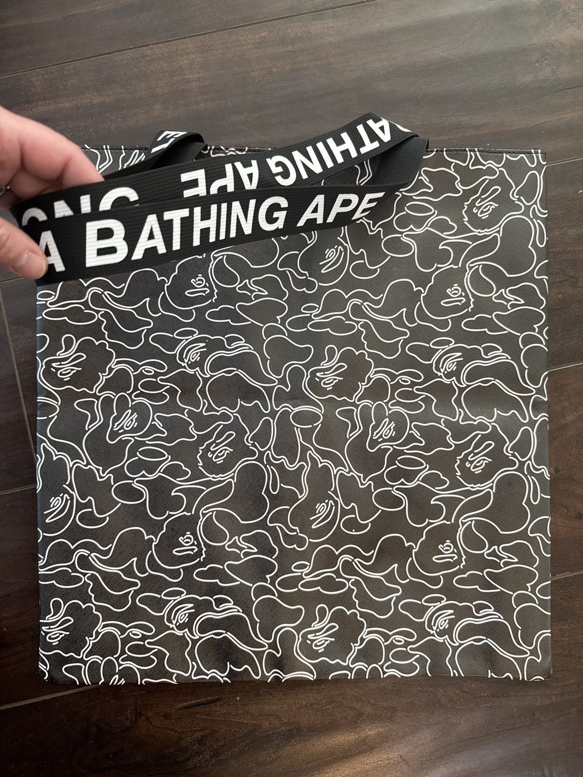 BRAND NEW Bape Leather Tote Bag