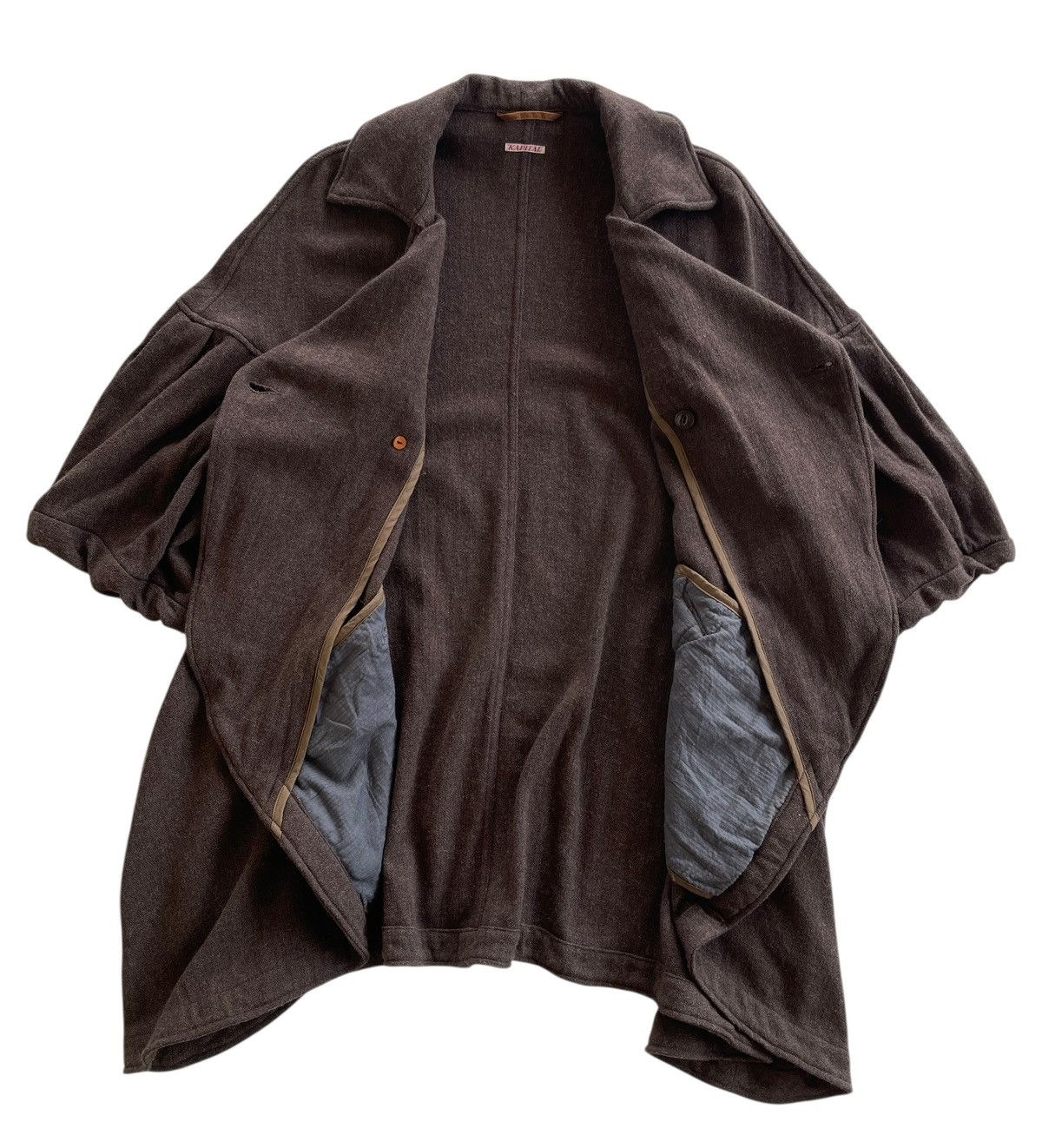 Kapital Kapital Wool Double Breasted Avantgarde Coat Size US S / EU 44-46 / 1 - 3 Thumbnail