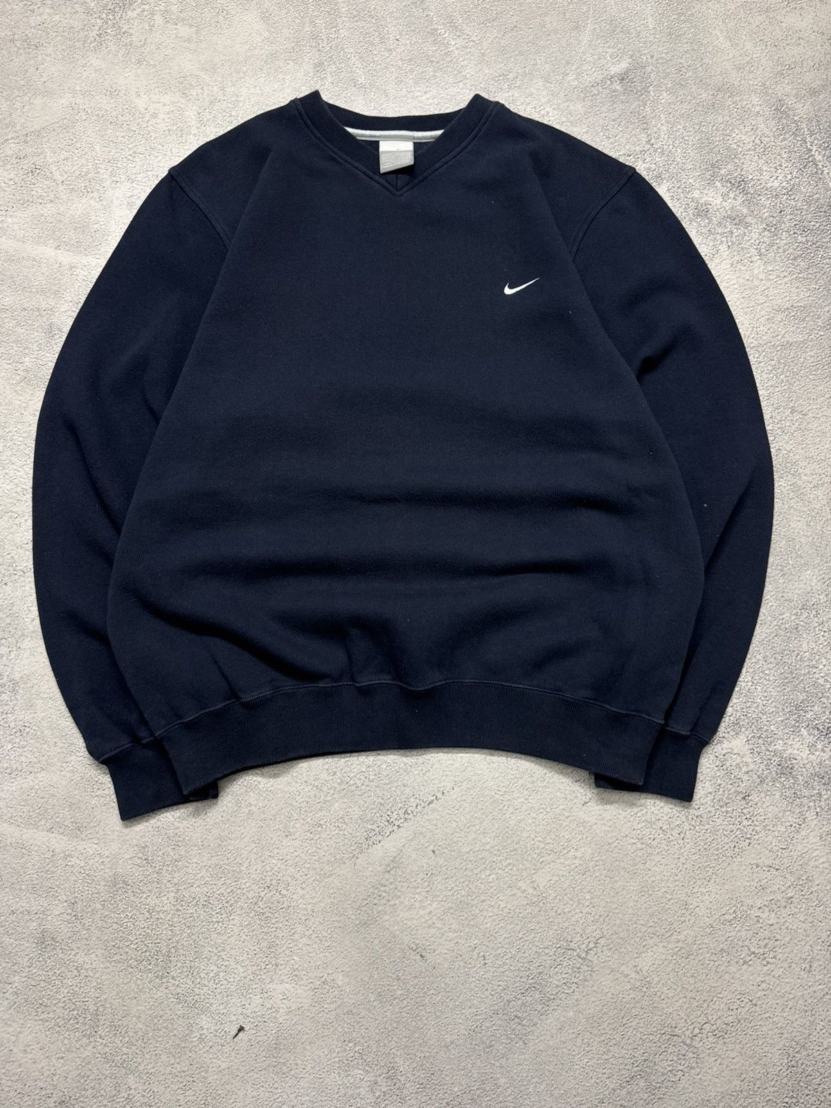 Nike Vintage Y2K Nike Mini Swoosh Sweatshirt 90’s Size US M / EU 48-50 / 2 - 7 Thumbnail
